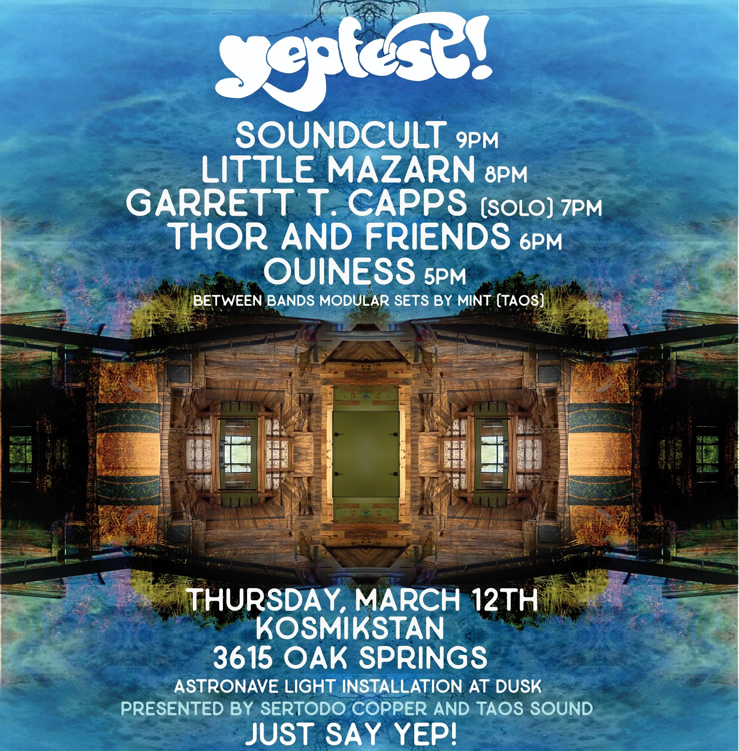 YepFest! featuring Thor &amp; Friends, soundcult, Little Mazarn &amp; Ouiness
