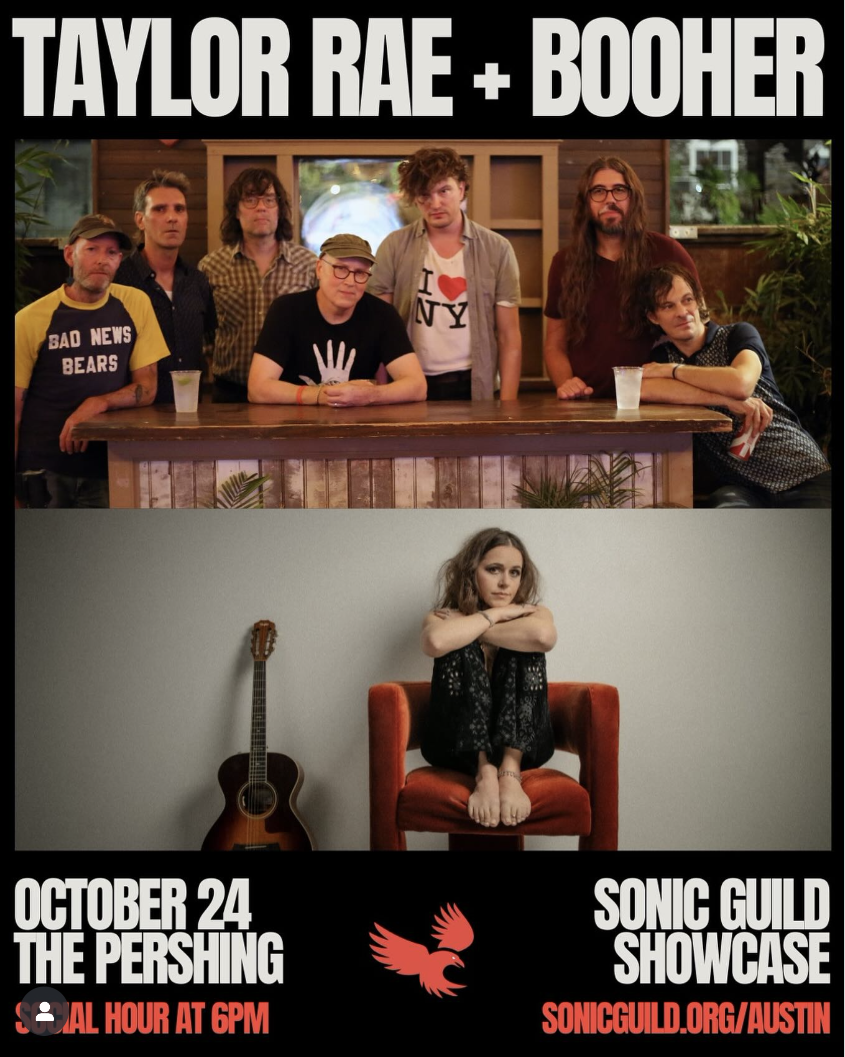 Sonic Guild presents BOOHER & Taylor Rae (AUSTIN TX)