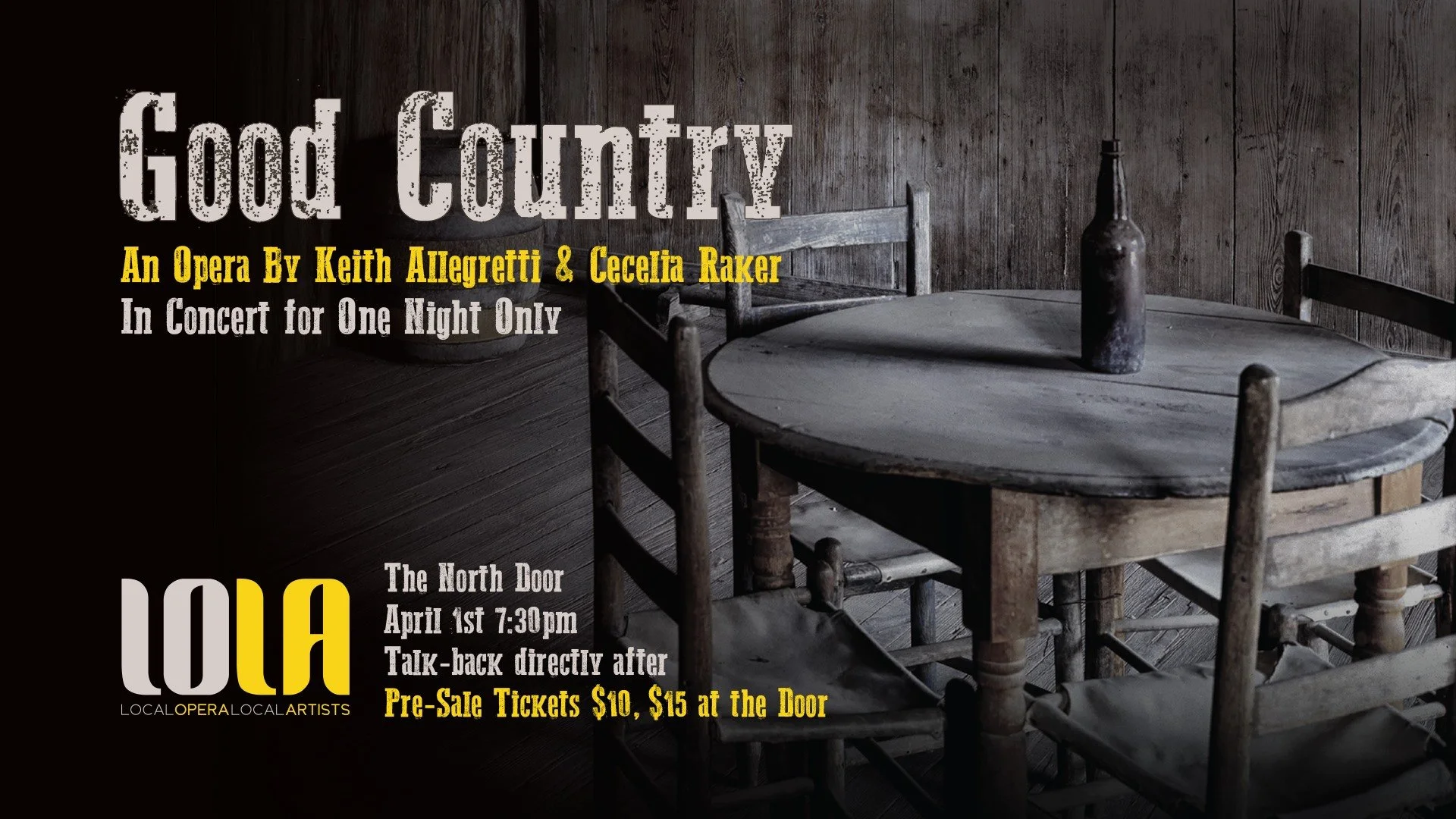 Conducting LOLA’s Good Country by Keith Allegretti and Cecelia Raker