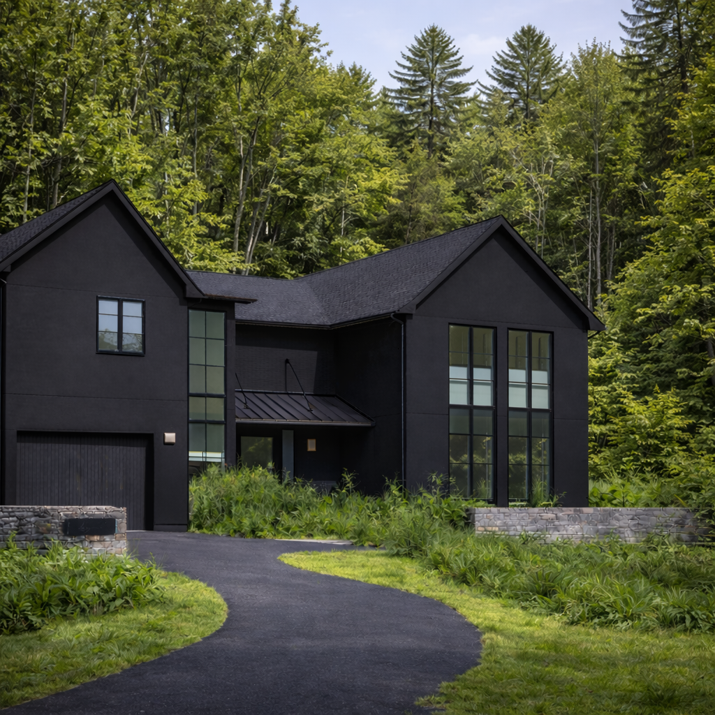 Modern house by the forest edge.png