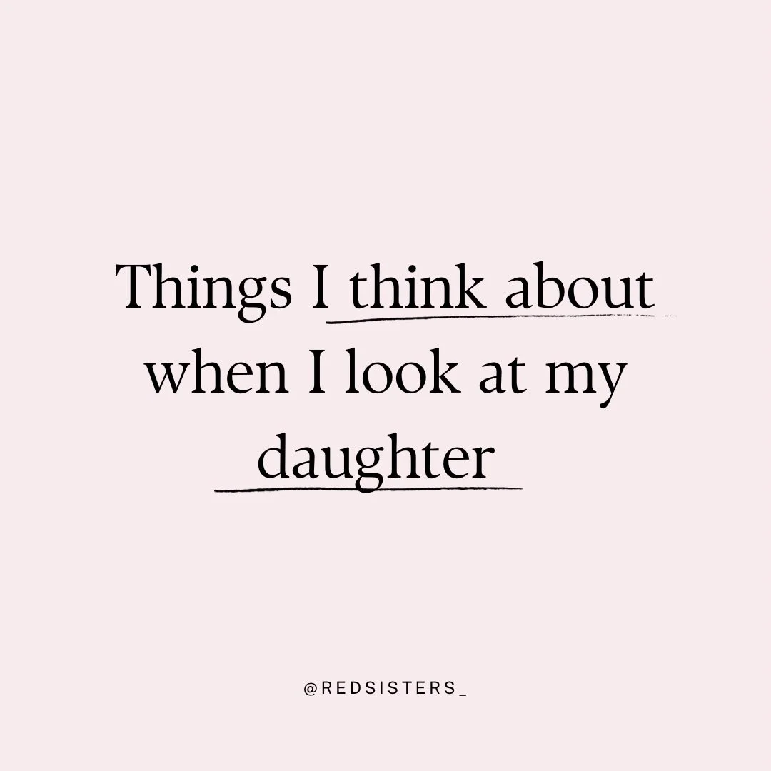 We all do it&hellip;
just stare at our daughters sometimes and have all these thoughts.

Like&hellip; oh my God, you&rsquo;re actually going to be a teenager one day 😅

And you can&rsquo;t help but think about what you went through&hellip;

I know w