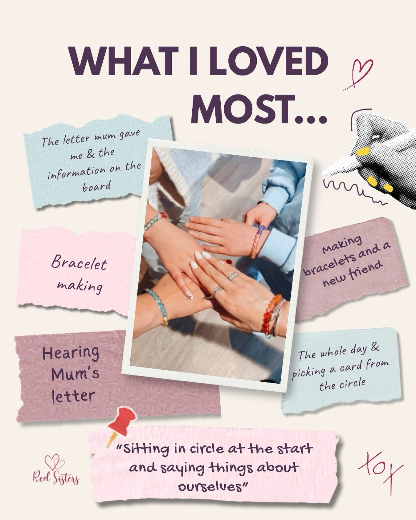 Before the girls head home, I ask them a few questions about the afternoon. Here are some of their answer&rsquo;s from Sunday&rsquo;s Circle 💕 @redsisters_ 

Next First Moon Circle 
Sunday 16th August 
2-5pm
Warrandyte
Girls 8-13years + mum*

*guard