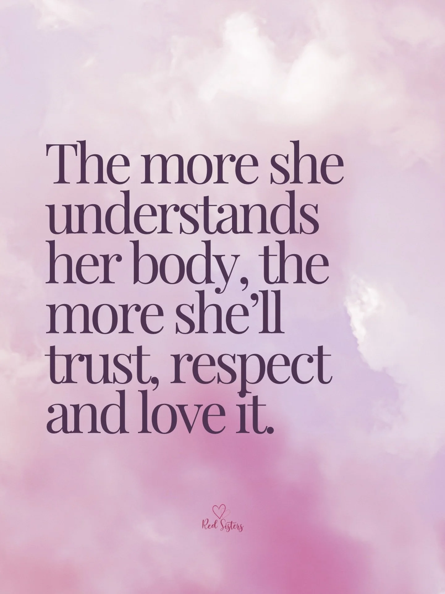 We all just want our girls to have a positive relationship with their bodies&hellip; probably better than most of us did 💕

Let&rsquo;s keep talking about periods. Let&rsquo;s make puberty less &ldquo;eww&rdquo; and more, &ldquo;That&rsquo;s actuall