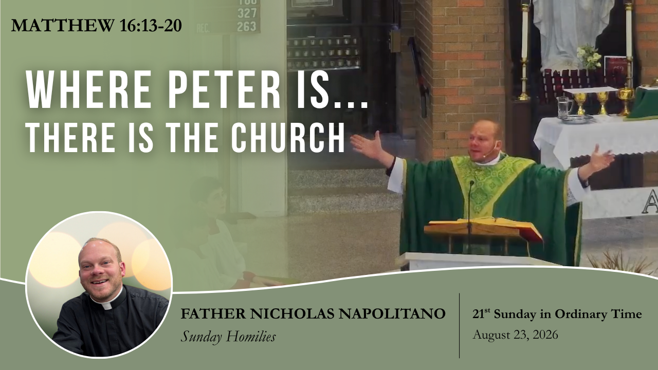 Where Peter Is, There Is the Church
