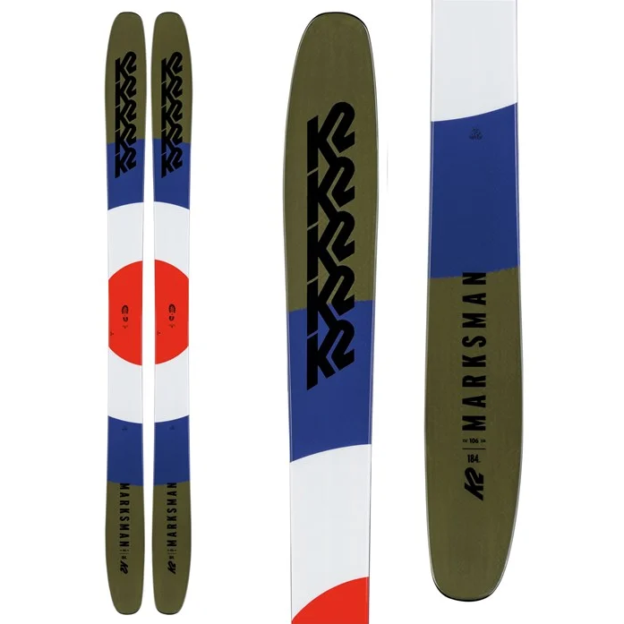 K2 Marksman 170cm 左右非対称スキー アタックデモビンディング 2020 