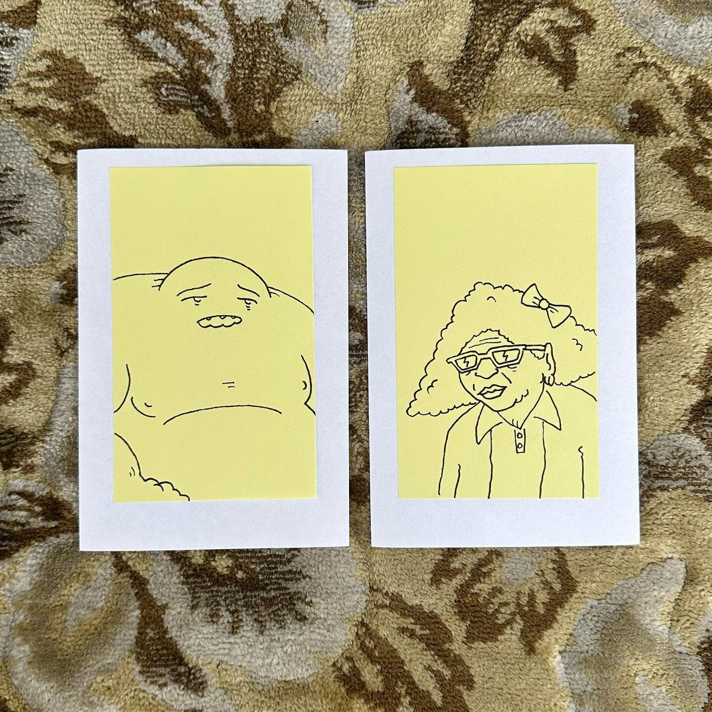 🎺 Presale tickets for the July 28th Hamby premiere event in Minneapolis each come with an original hand-drawn post-it of Hamby or Ruto. Easy to frame on a 4x6 card. Dupe your friend into coming and get them both! Ticket link in bio and story! 🎟️