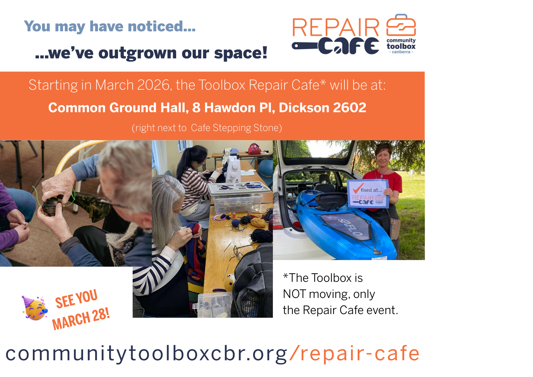 New repair cafe location