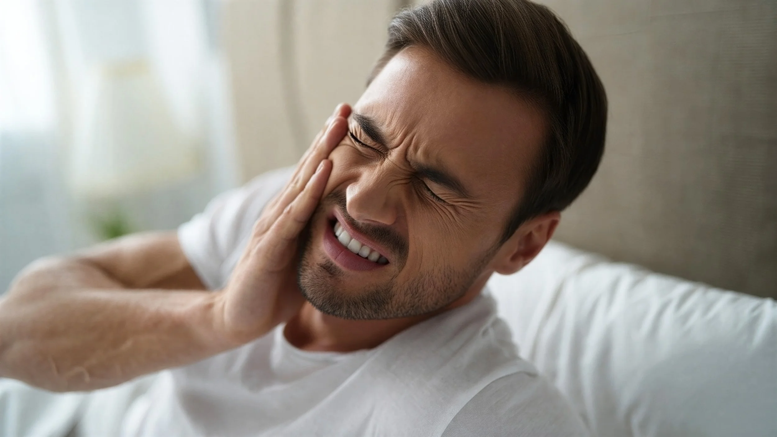 Why do I wake up with jaw pain every morning?
