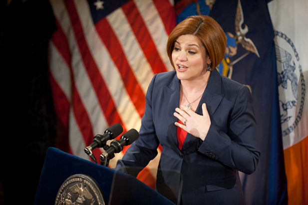 Council Speaker Christine Quinn Heads The Jury Of ONE PRIZE 2012