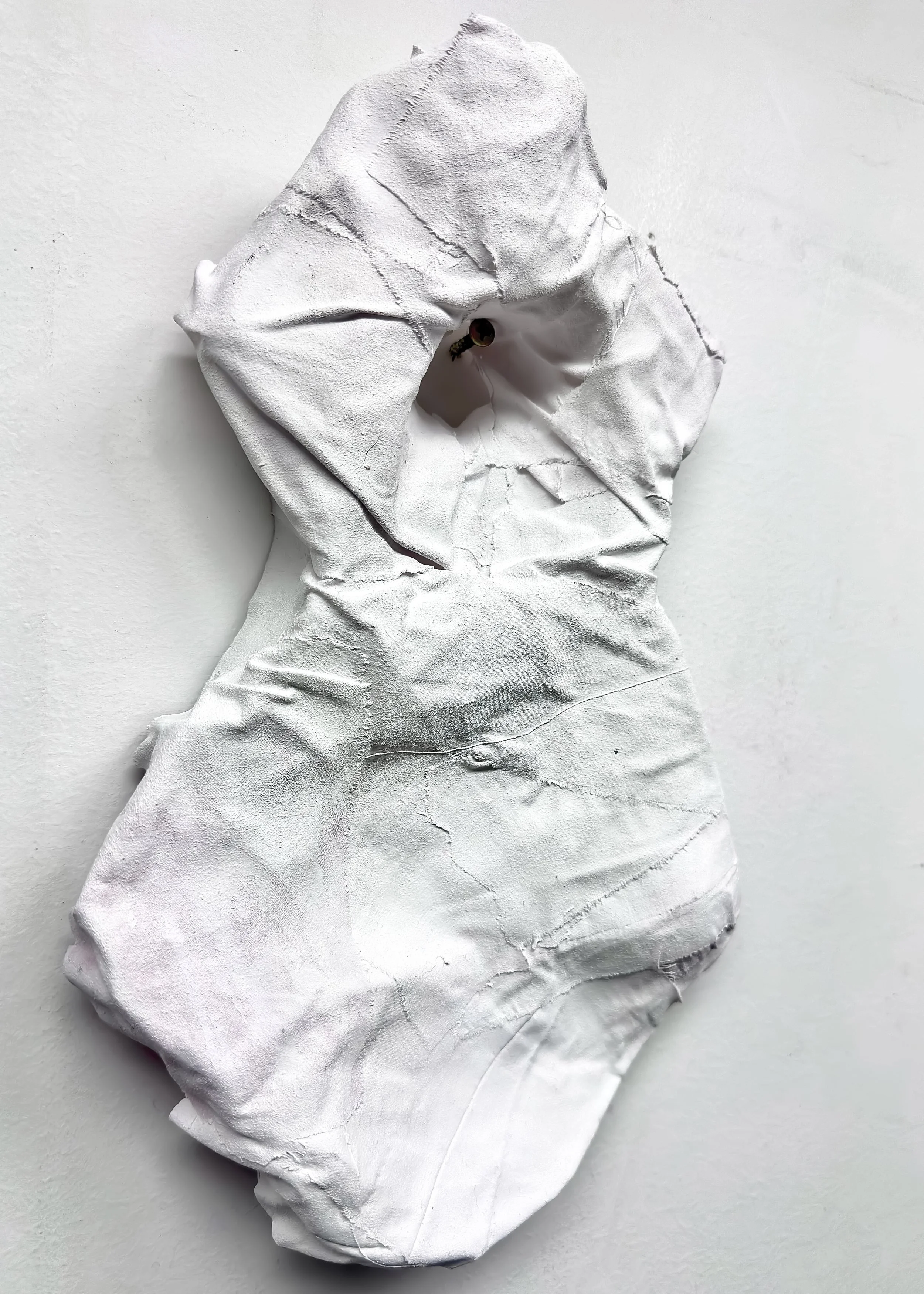 "Prelude" - Side Profile |
Linen Cast and Gesso |
Fall 2023