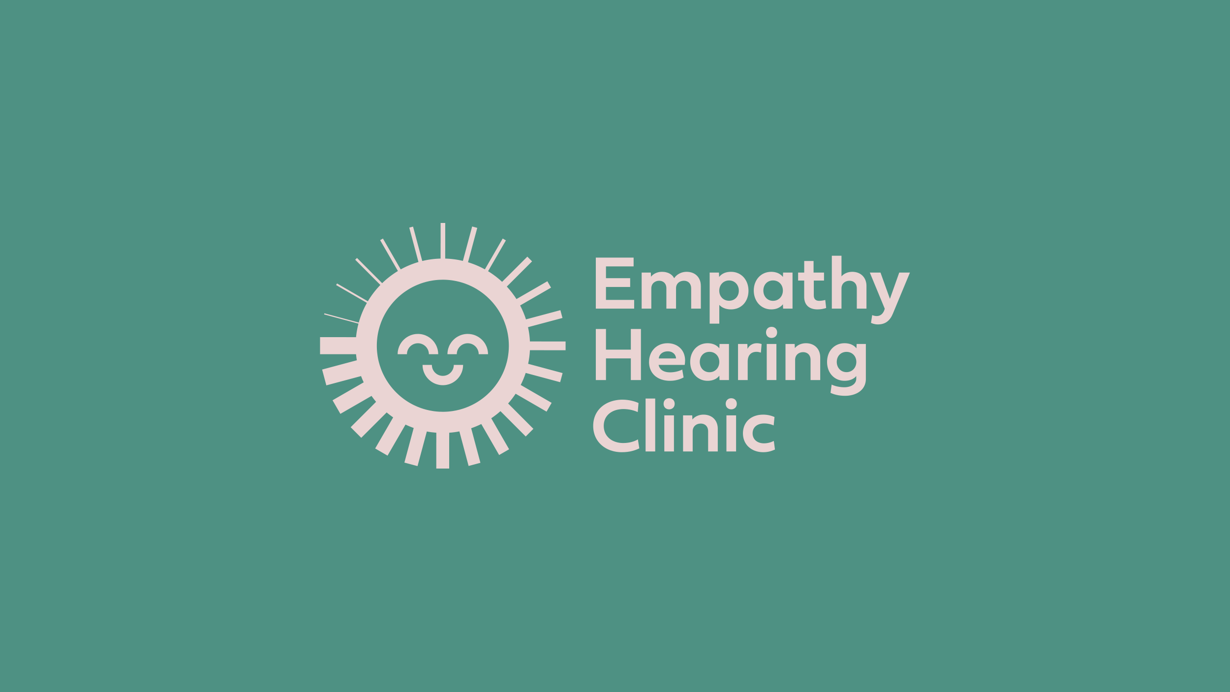 Empathy Hearing Clinic logo on green background