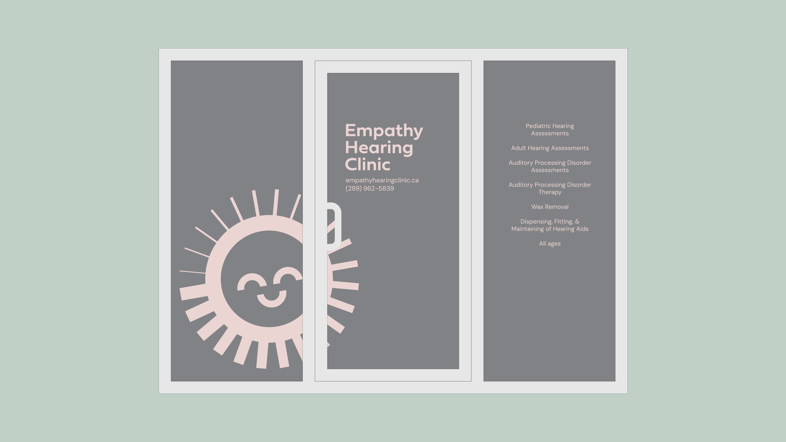 Empathy Hearing Clinic window graphics
