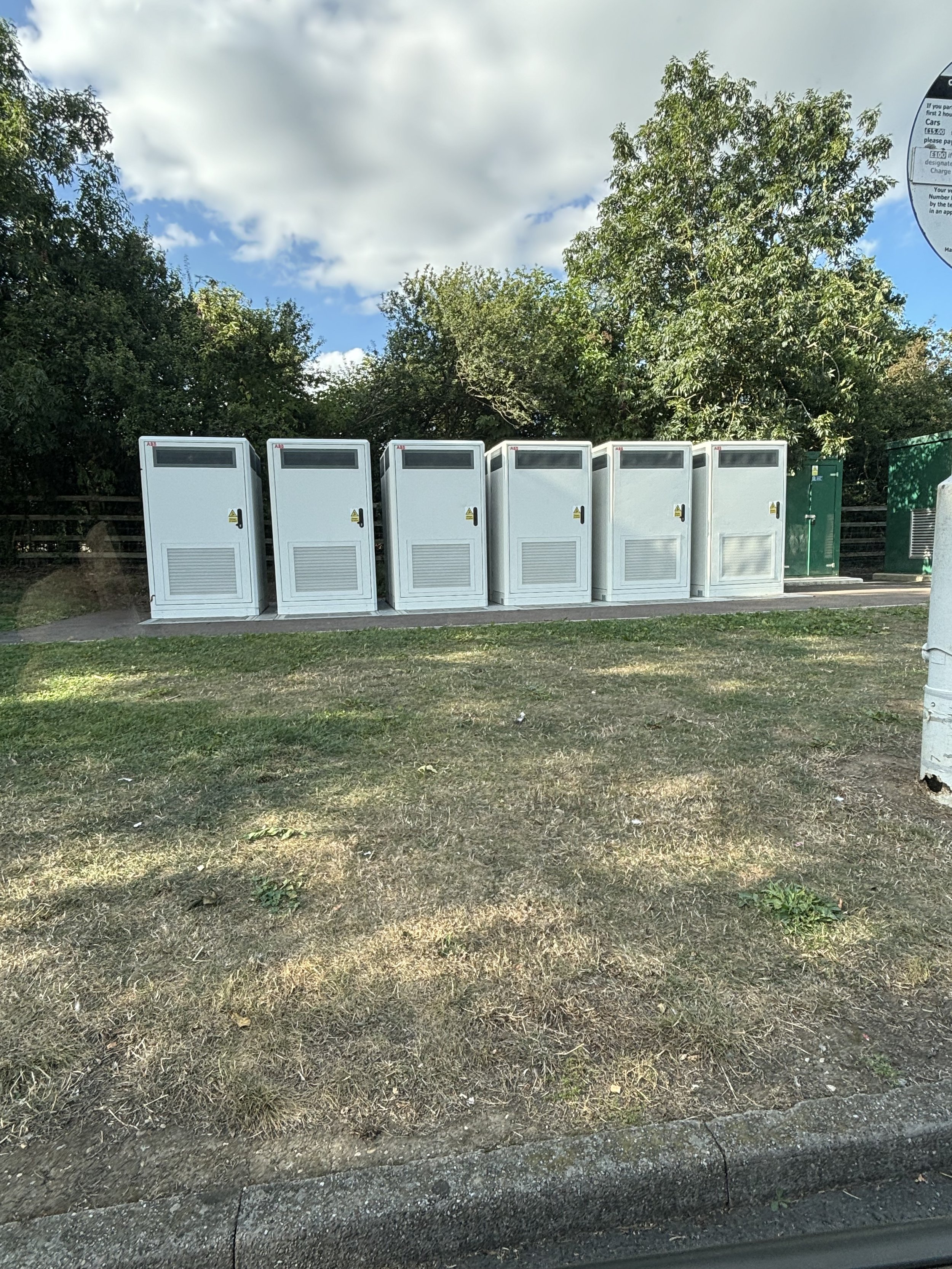 BRANDED AT 'RECHARGING' BATTERIES FOR CARS BUT WHAT ARE THEY? AN IDEAL COVER FOR THE AQUAMATION PROCESS AND HIDDEN IN PLAIN SIGHT. IT CAN'T BE DIFFICULT TO OPEN THESE CONTAINERS TO SEE WHAT IS IN THEM