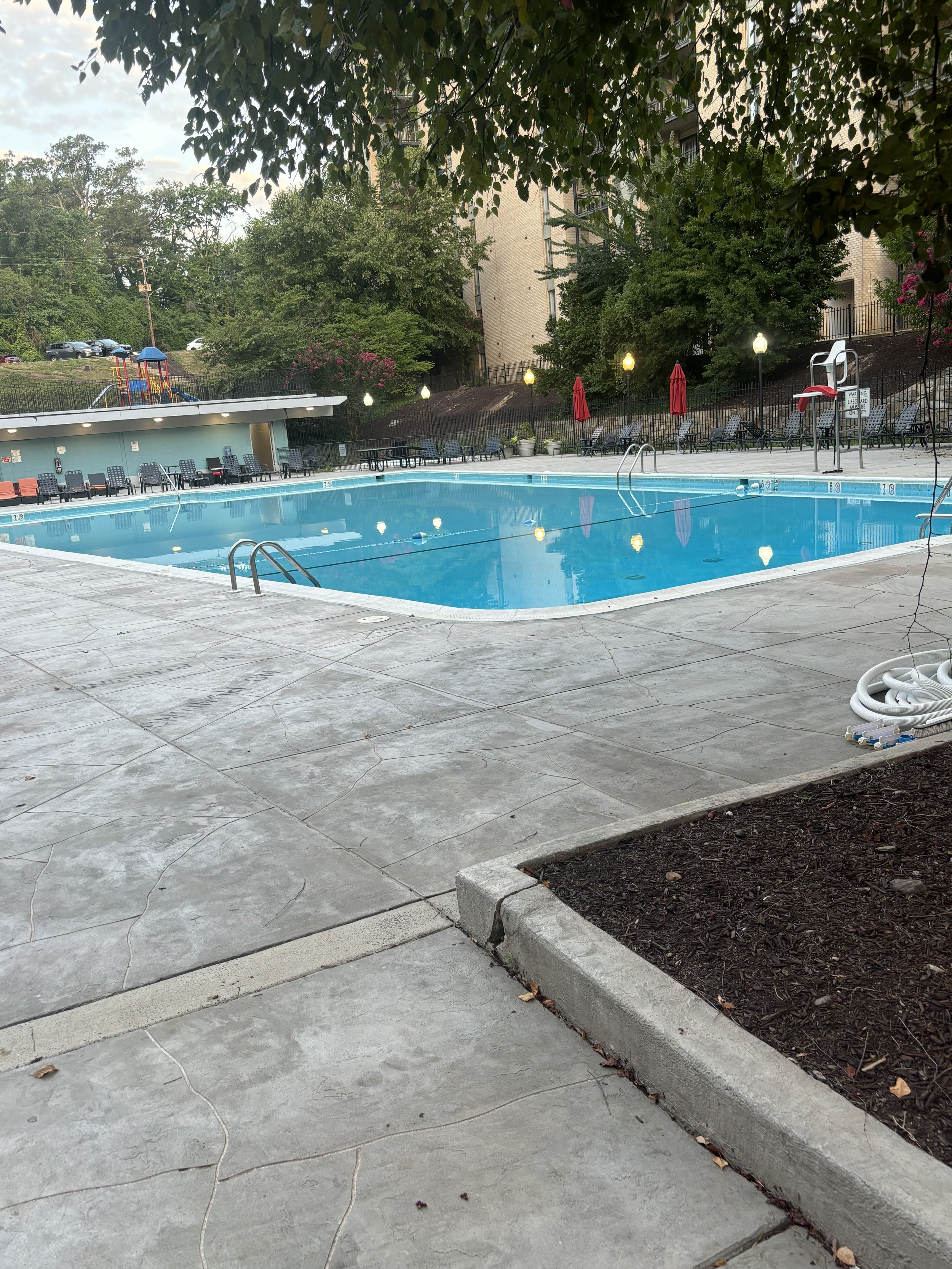 ARE SWIMMING POOLS (WHICH AREN'T BEING USED BY PEOPLE SWIMMING) BEING USED TO STORE AQUAMATED LIQUIDS?