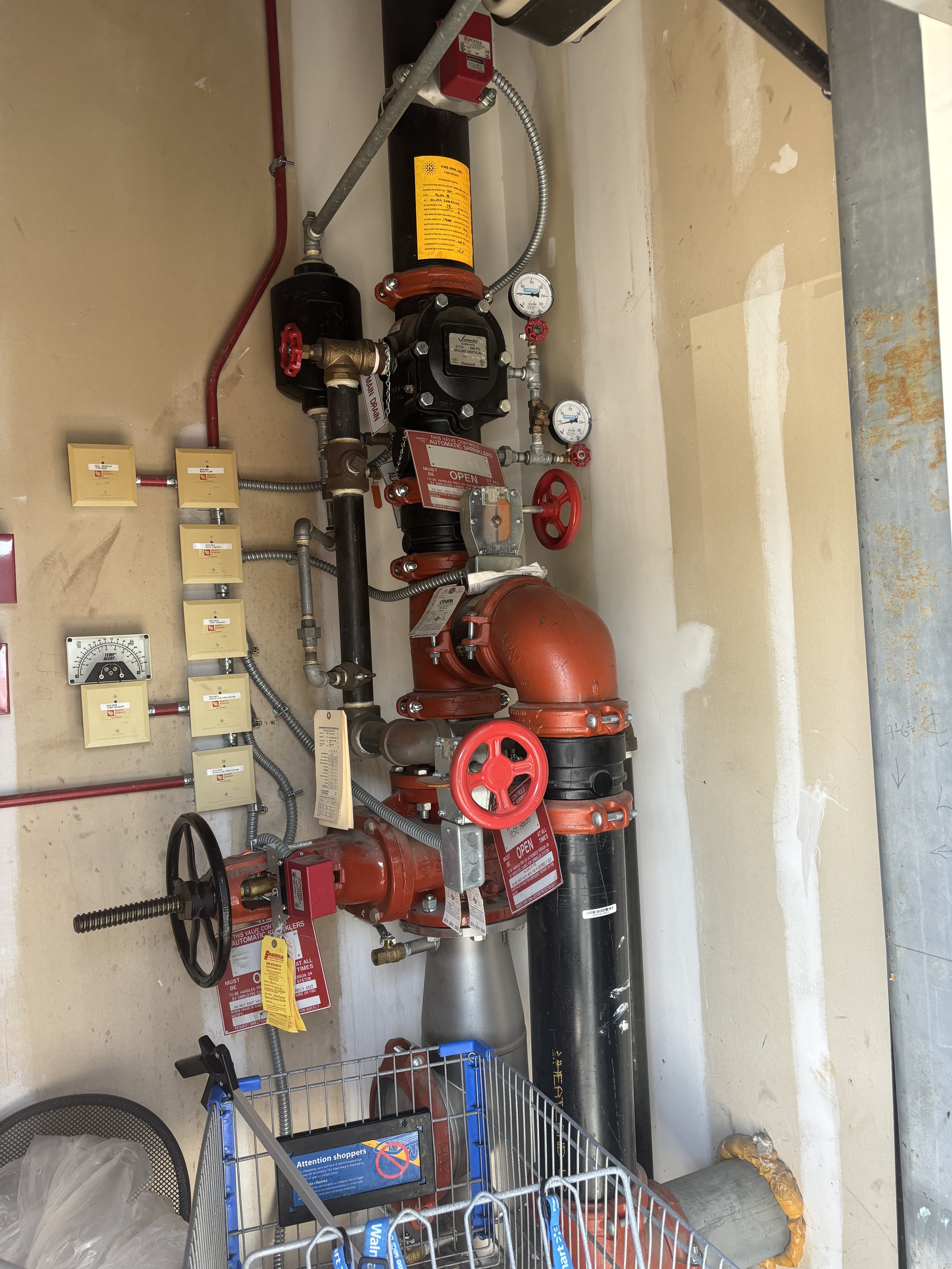 THIS IS A BONAFIDE SPRINKLER SYSTEM. NOTICE HOW DIFFERENT IT IS TO ANYTHING ELSE SHOWN