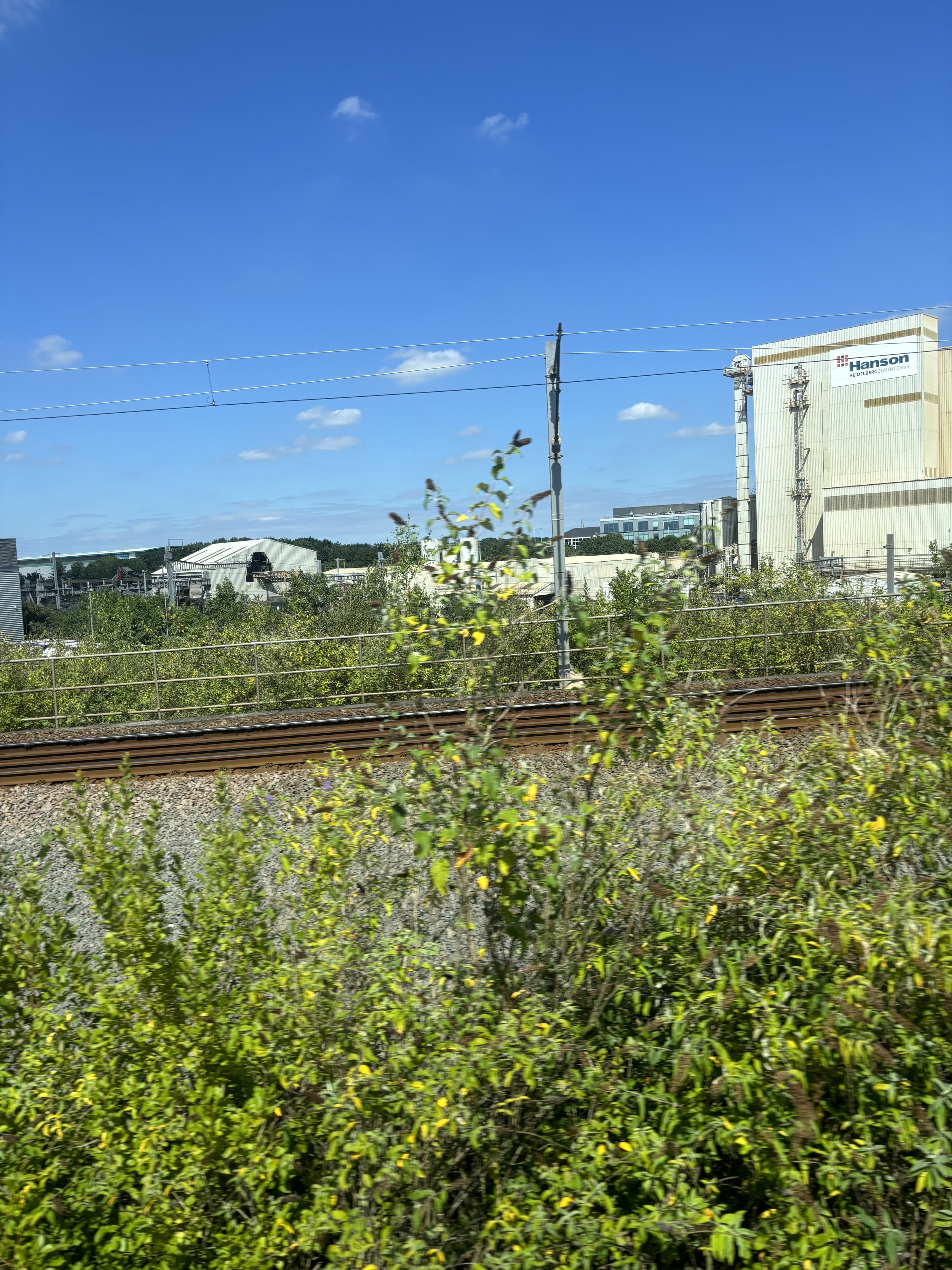 A HUGE CEMENT MAKING FACILITY JUST AFTER HEATHROW. A LOGICAL WAY TO USE UP THE LIQUID FROM AQUAMATION IS THROUGH PROCESSES SUCH AS CEMENT AND GLASS. HOWEVER, THE LIQUID DOES CONTAIN HUMAN DNA WHICH SEEMS TO BE BREAKING DOEWN THE CEMENT COMPOUND AND M