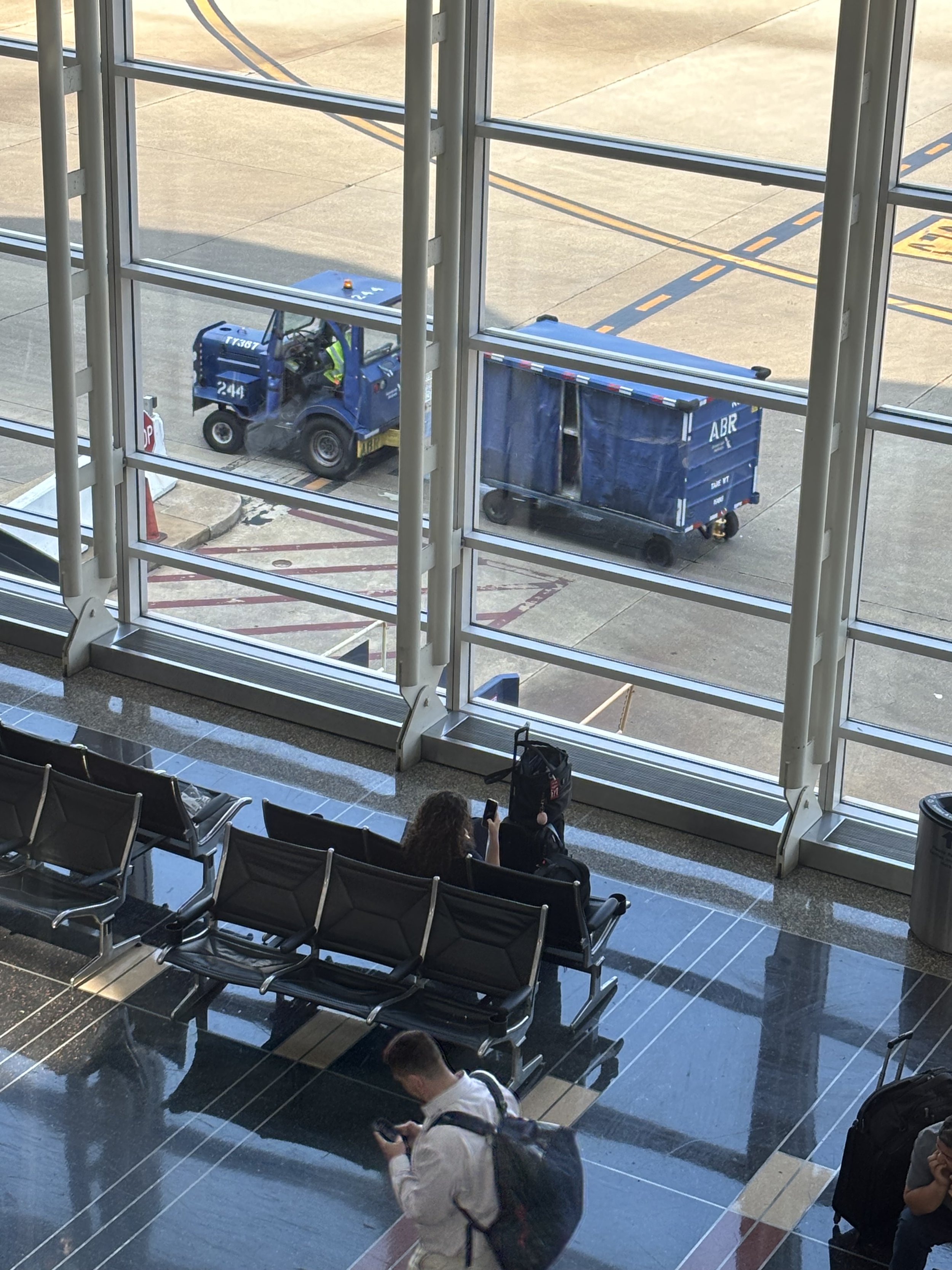 WHY DOES VIRTUALLY ALL CARGO GET TOWED BY THESE TRUCKS. WHAT EXACTLY IS CARGO? A STANDARD AQUAMATION PLASTIC CONTAINER WOULD FIT PERFECTLY INTO THE TRAILER BEING TOWED
