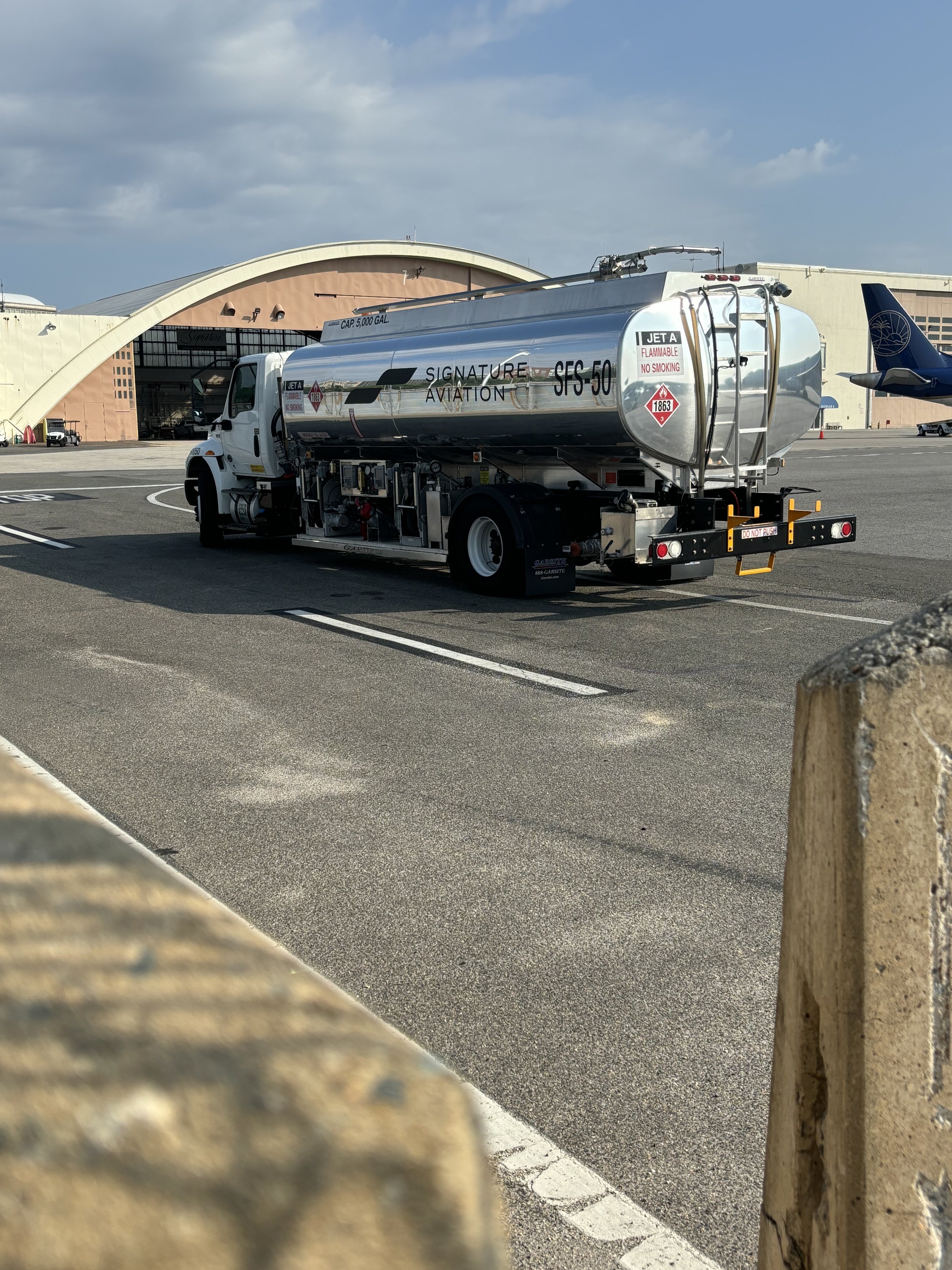 TANKERS WILL BE USED TO STORE AND MOVE THE AQUAMATION LIQUID TO THE AIRCRAFT. IT IS THEN POURED INTO A WING USING THE GREEN PIPE (MENTIONED EARLIER)