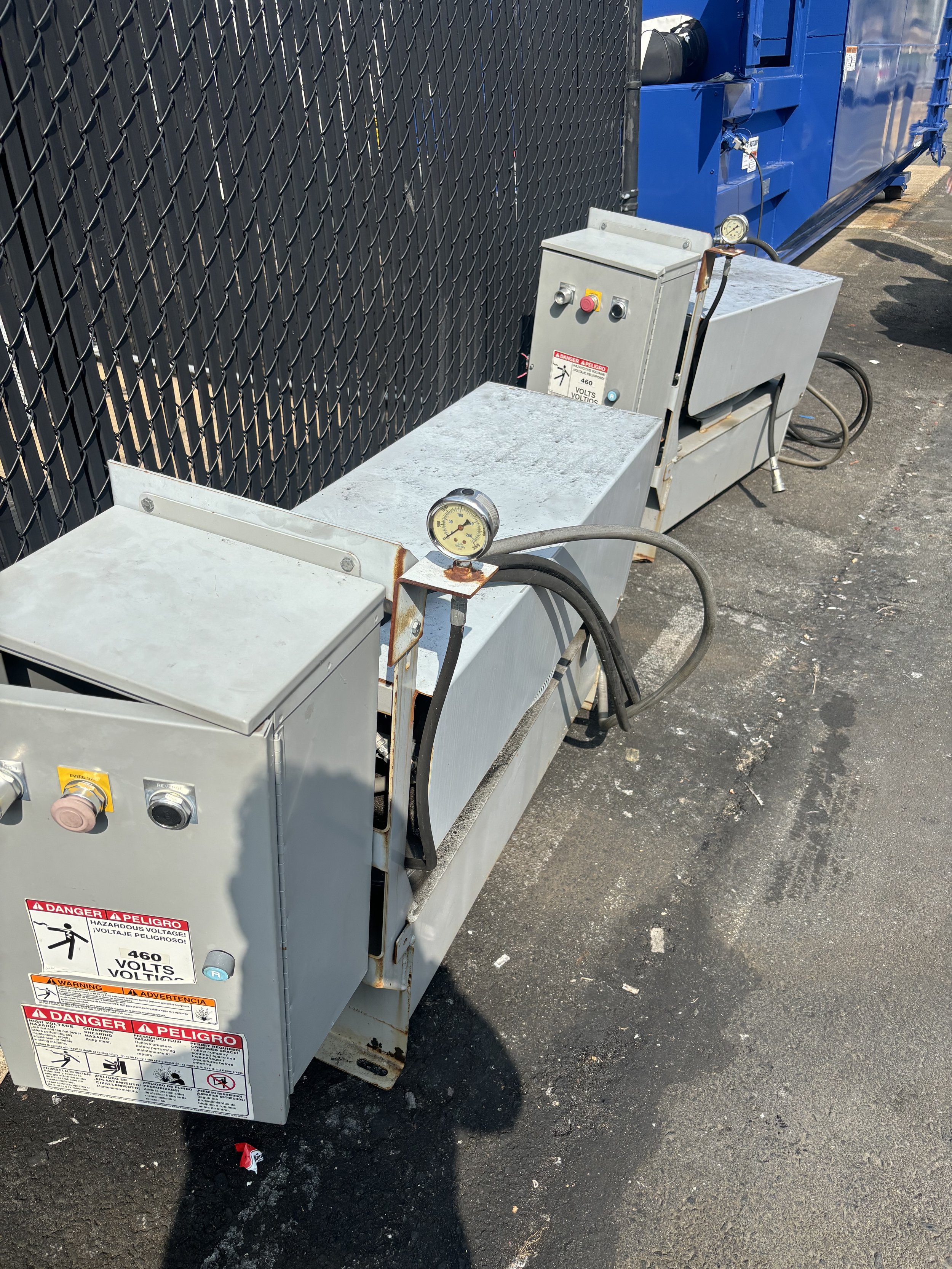 EVEN OLD AQUAMATION EQUIPMENT IS SEEMINGLY BEING PLACED INTO SKIPS IN A VERY CASUAL WAY
