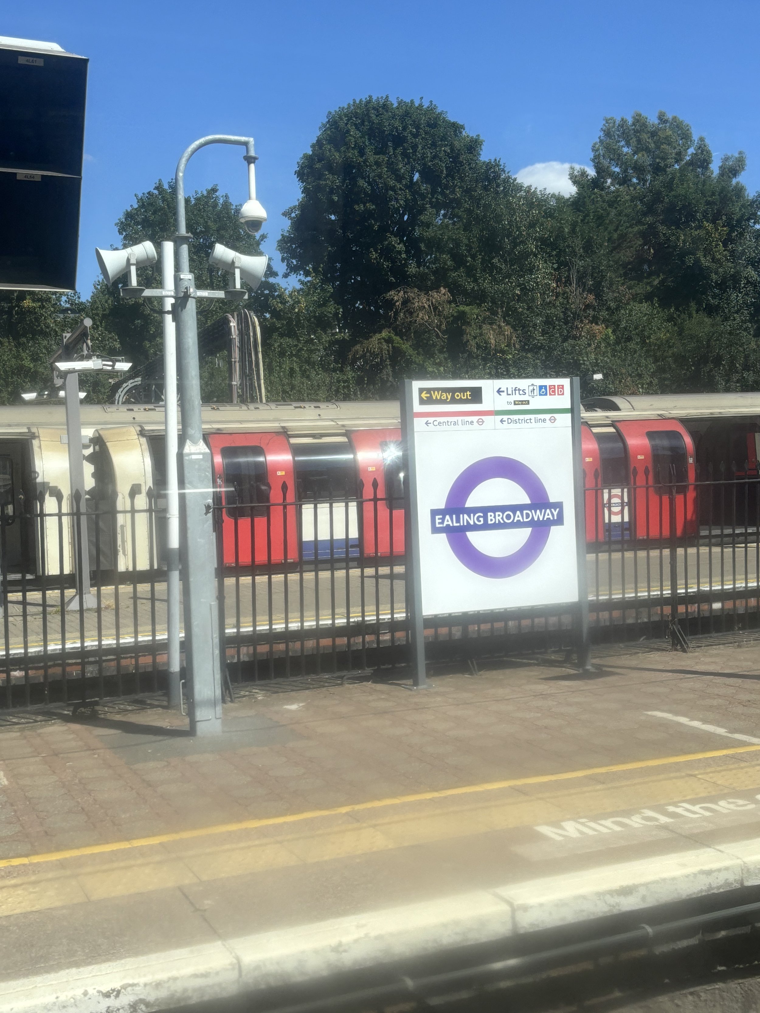 EALING. THE NEXT MAGES SHOW WHAT SEEMS TO BE AN ELECTROCUTION AREA FOR PEOPLE IN A TRAIN