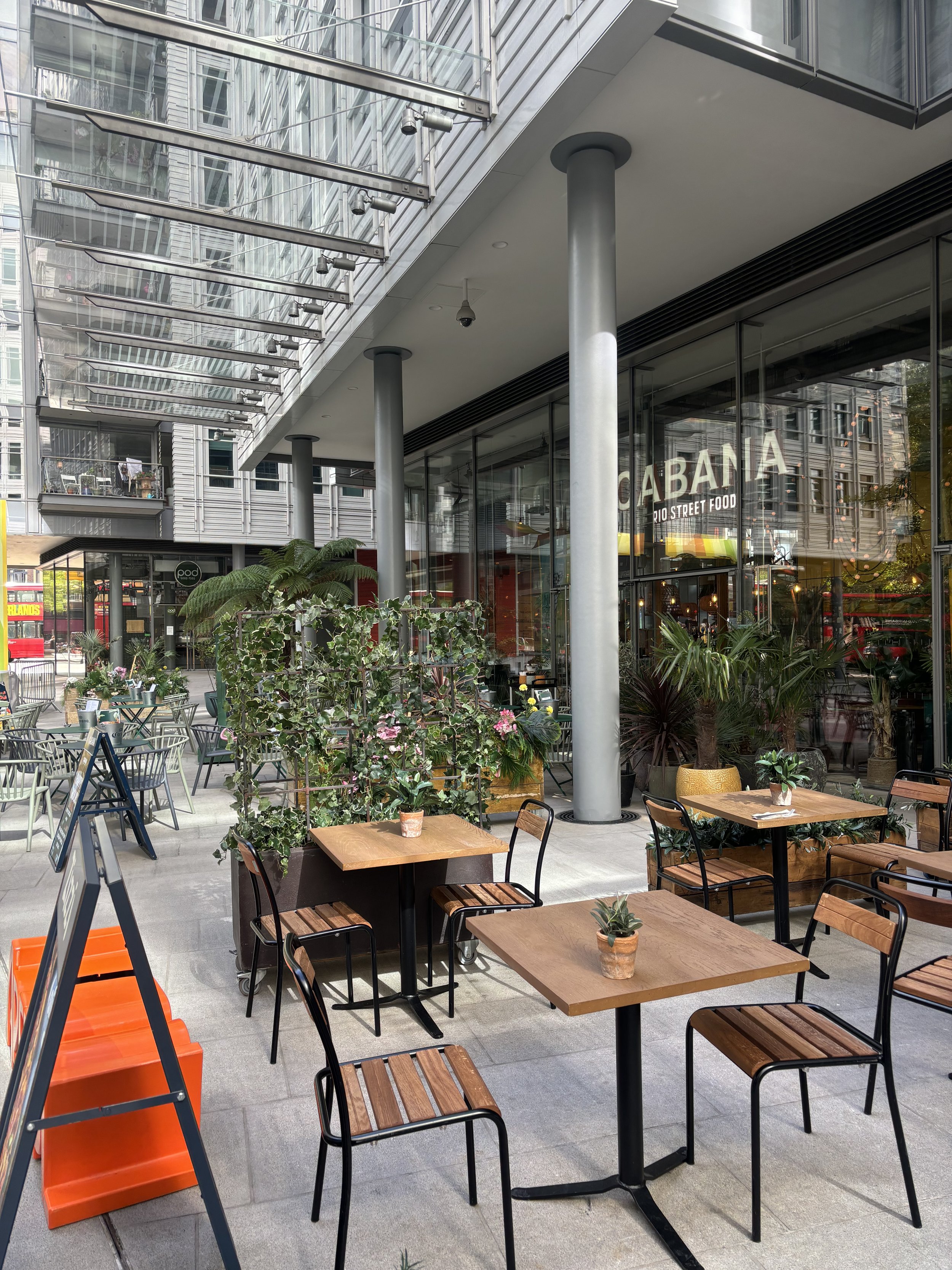 ANOTHER NEARBY EXAMPLE OF THE 'PIPE' LOOK APPLIED TO VIRTUALLY ALL THE NEW BUILDINGS IN THE HIGH HOLBORN AREA