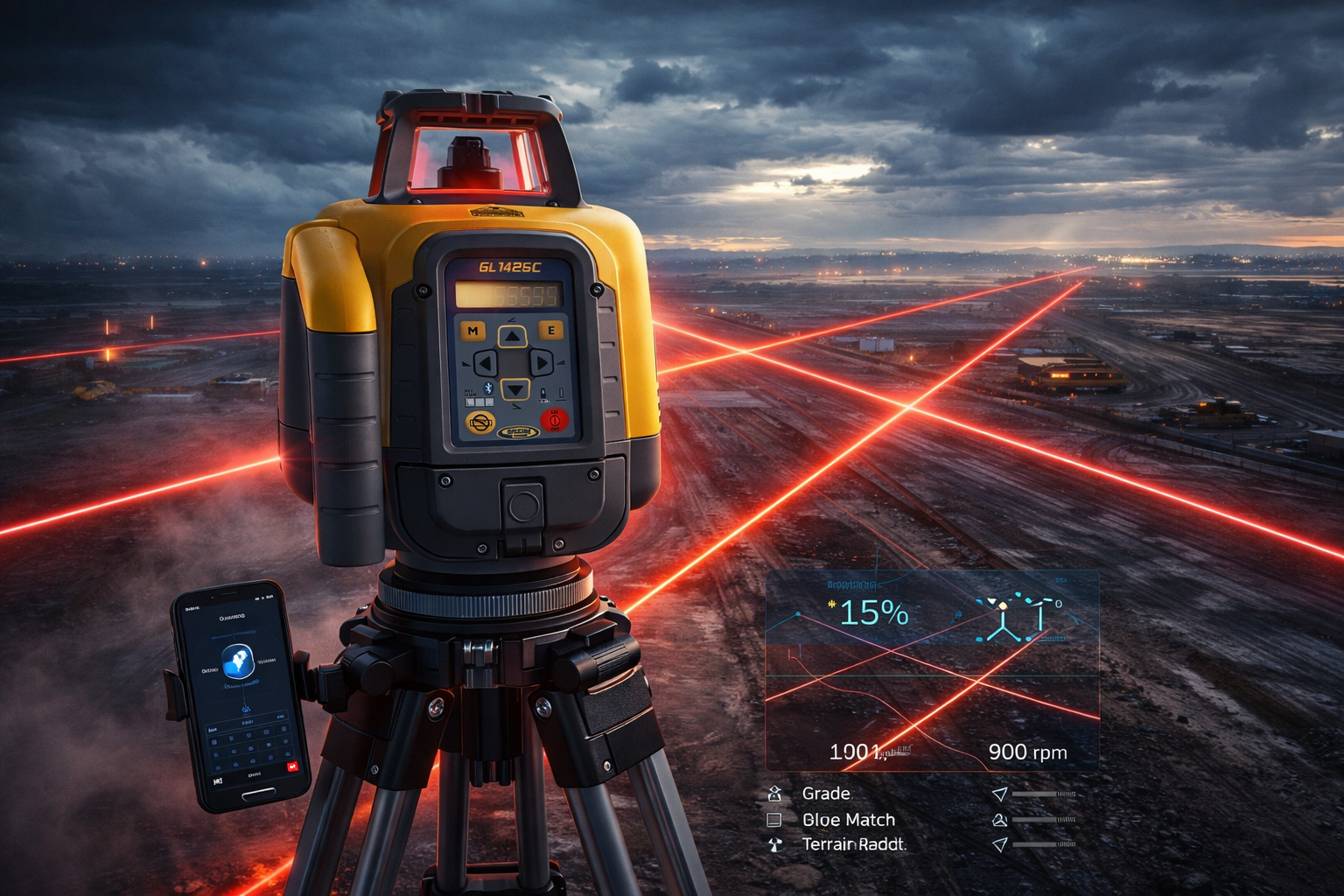 Spektra GL1425C il vero capocantiere, in cantiere comanda lui