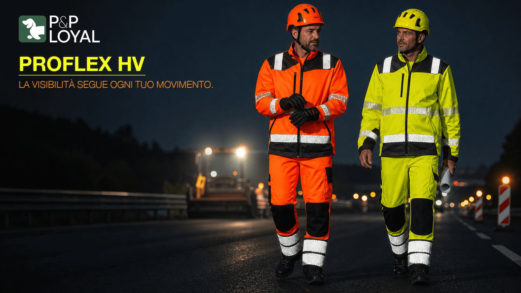 PROFLEX HV. La visibilità segue ogni tuo movimento.