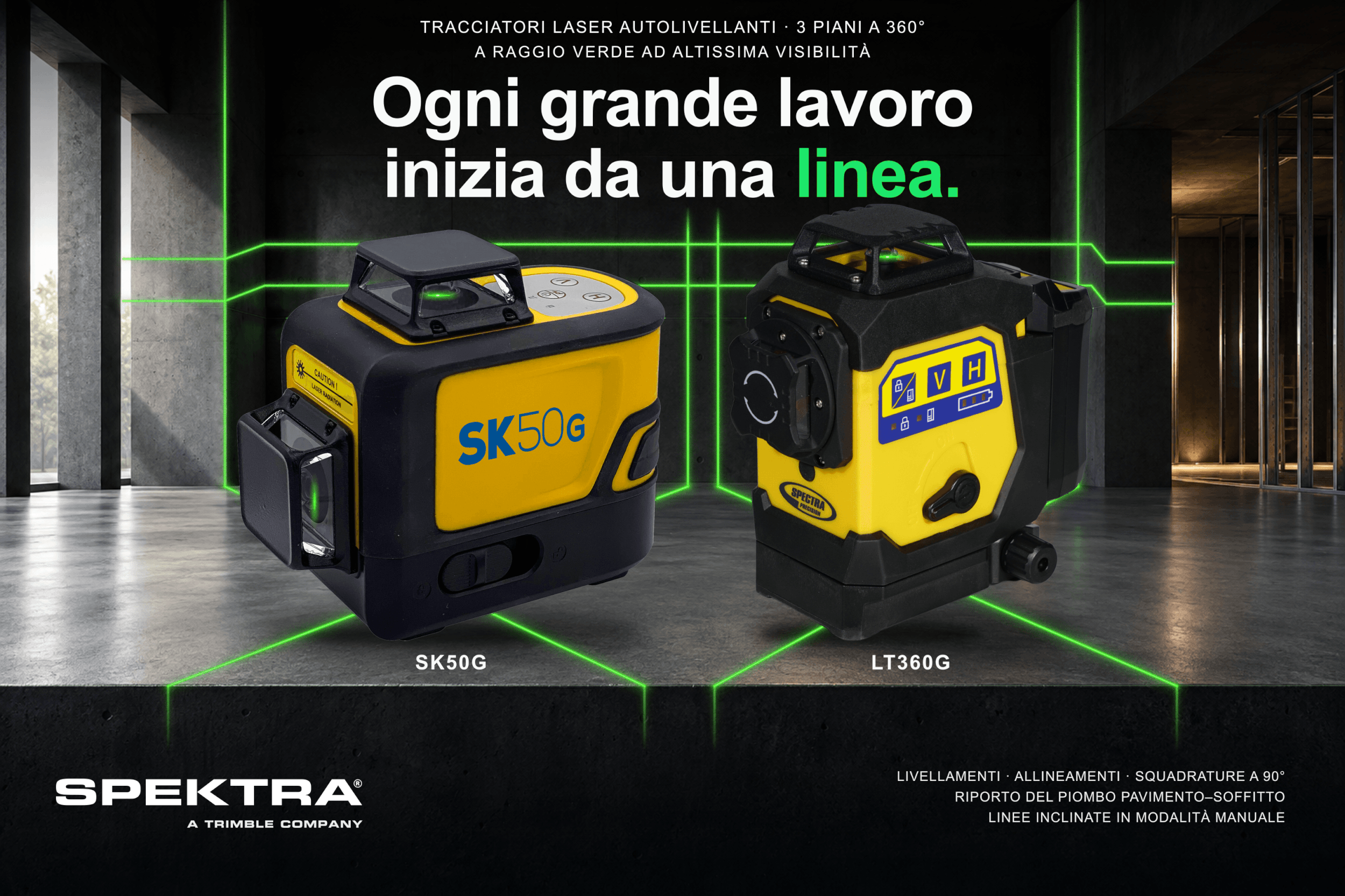 Ogni grande lavoro inizia da una linea.