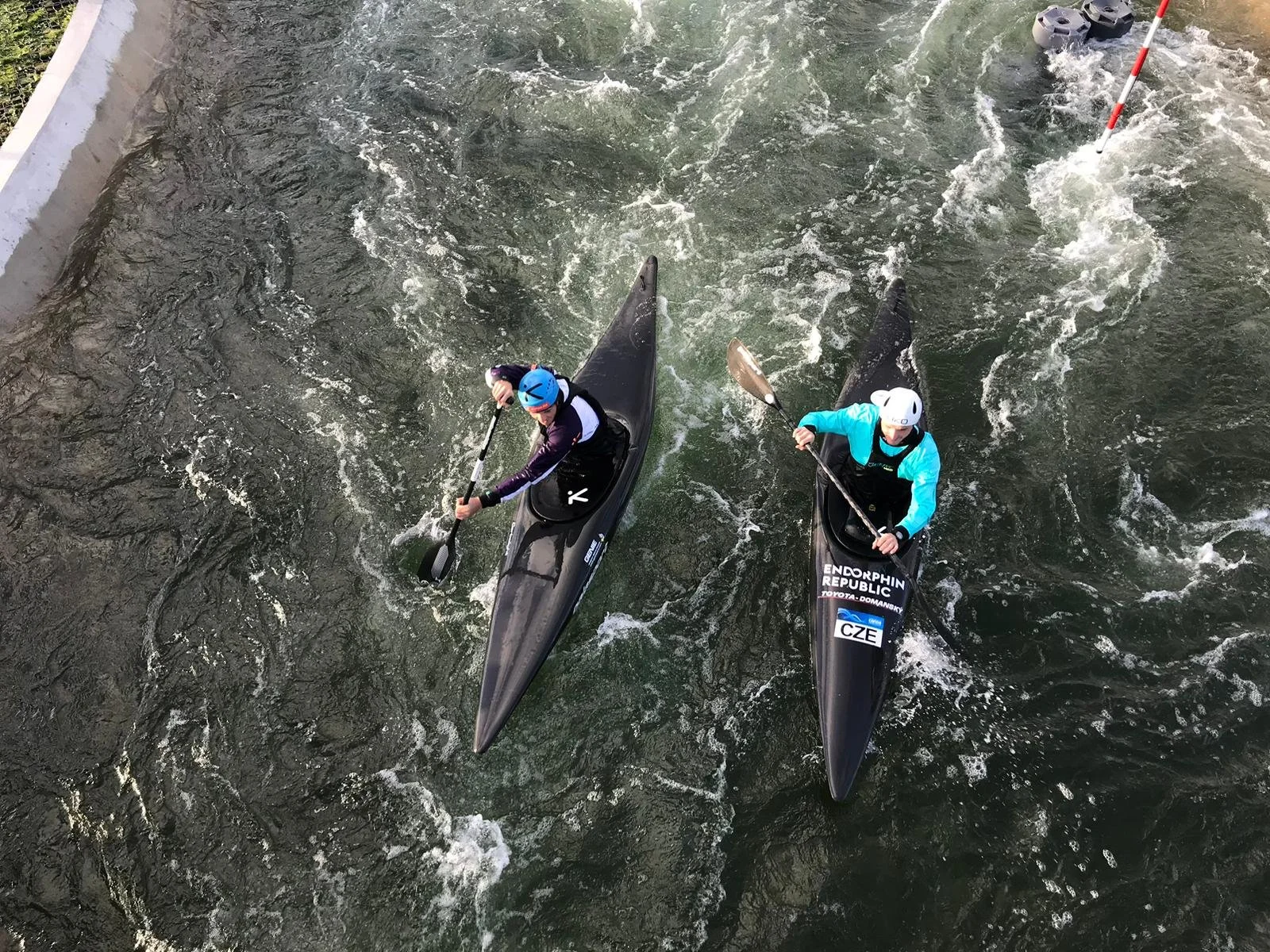 Vodáci Rohan s Přindišem o olympijské trati: Je taková nemastná, neslaná. Polohu ale ocení čeští novináři