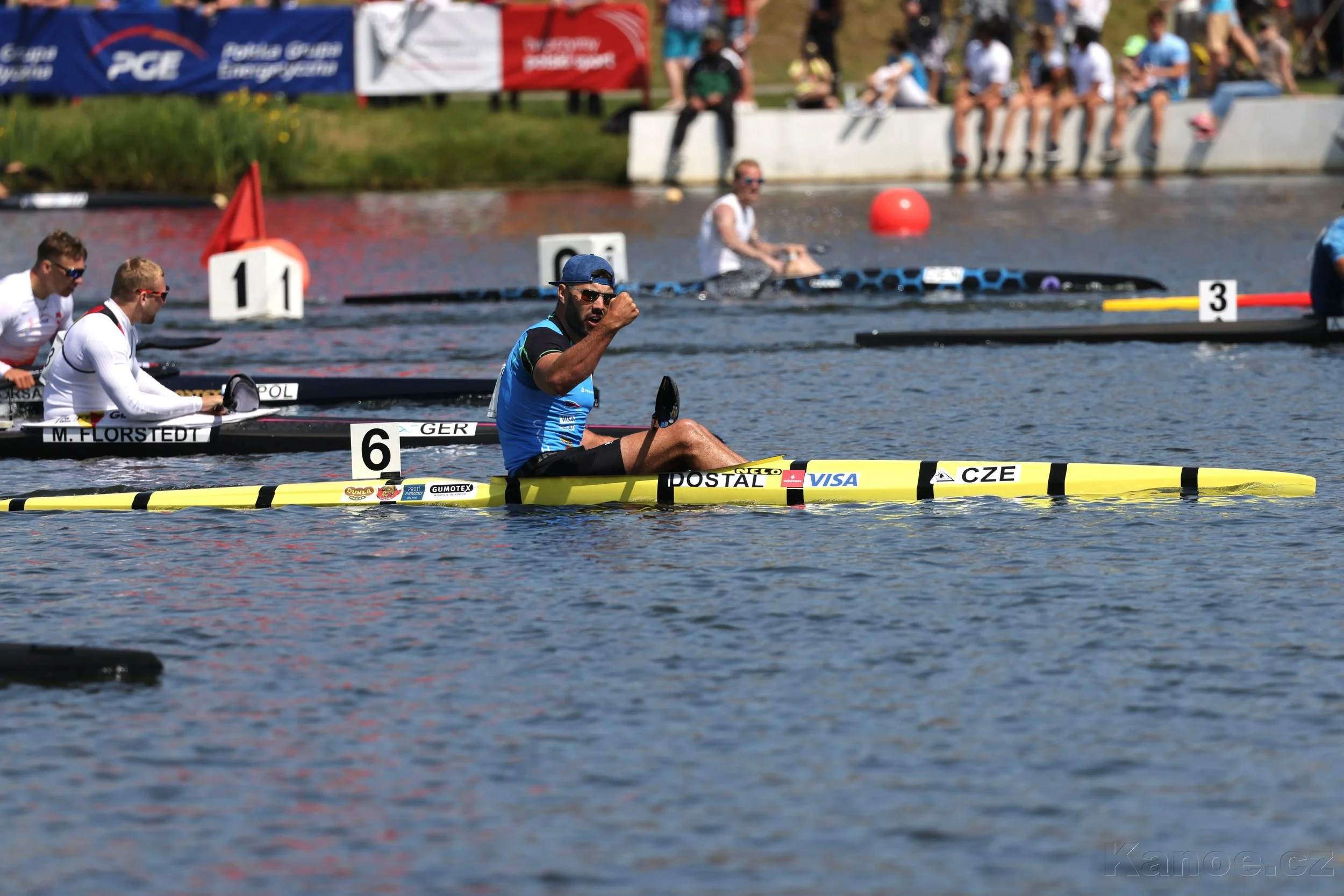 To, že jsem první, jsem zjistil až z obrazovky, směje se Dostál po vítězství v Poznani