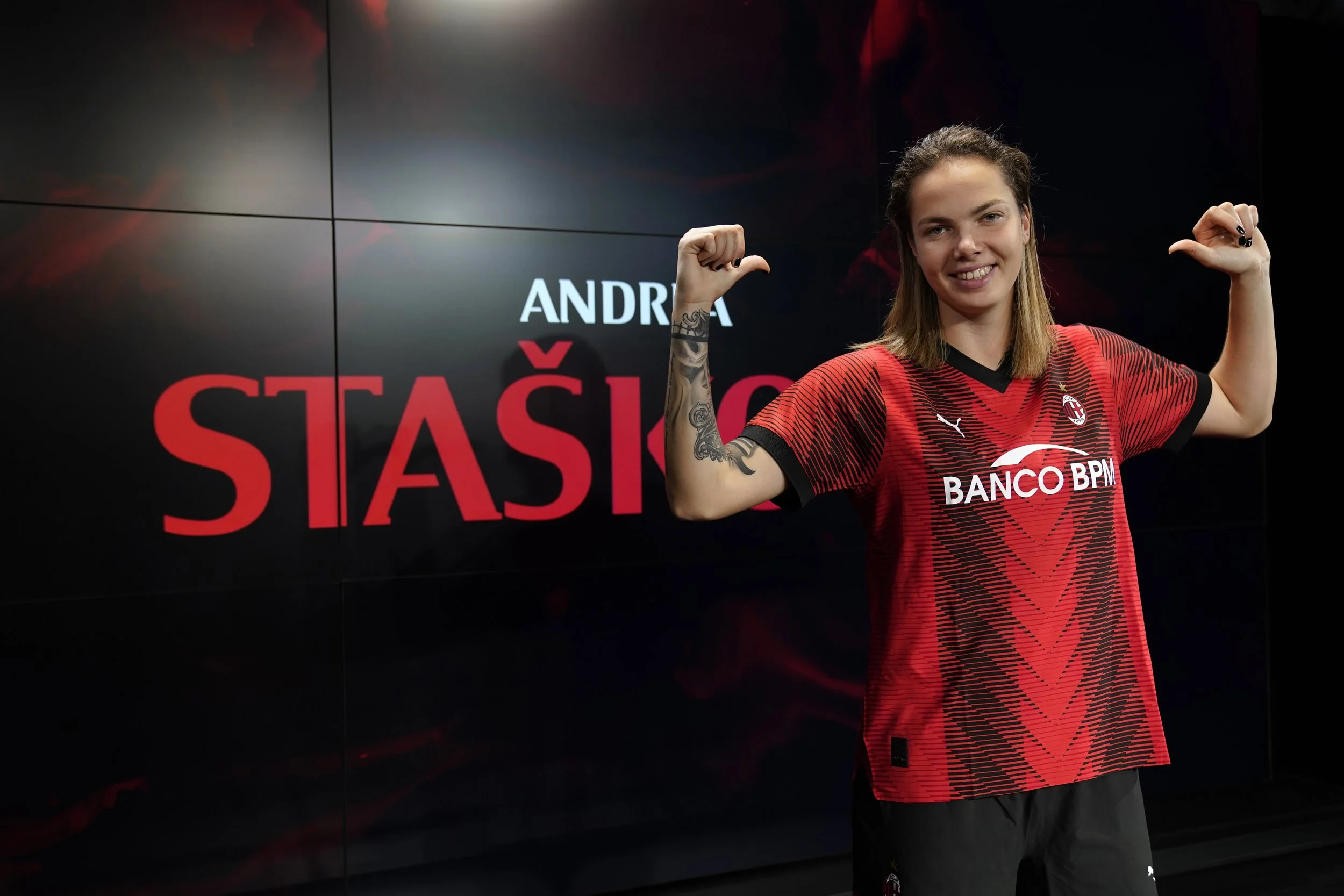 Stašková se vrací do Itálie, v AC Milán se potká s českými dvojčaty. Doufám, že ukážu tu nejlepší Andreu, směje se