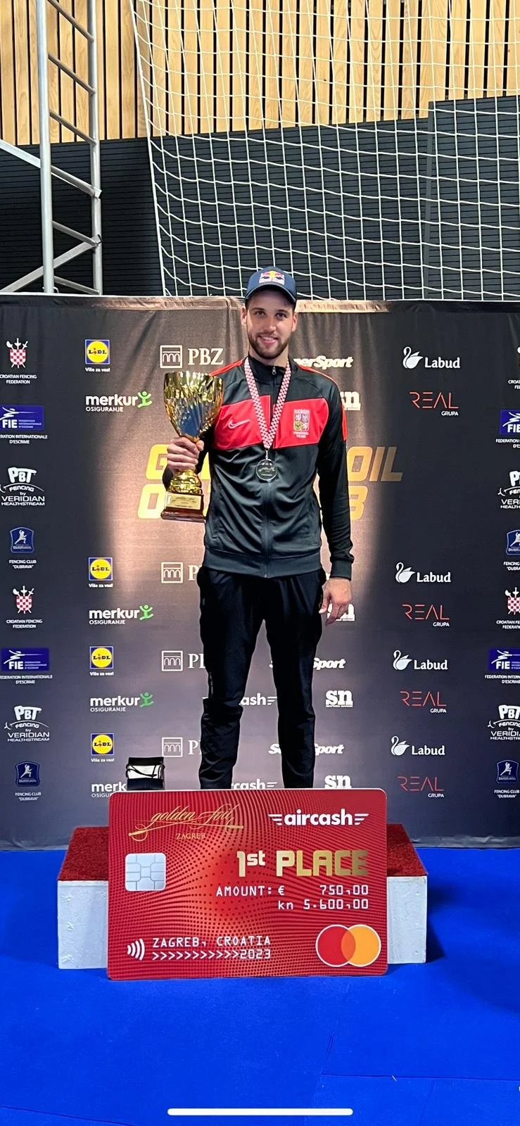 Choupenitch začal olympijskou sezonu vítězstvím. Finále bylo hodně emotivní, říká