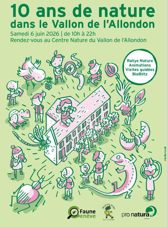10 ans de nature dans le Vallon de l'Allondon