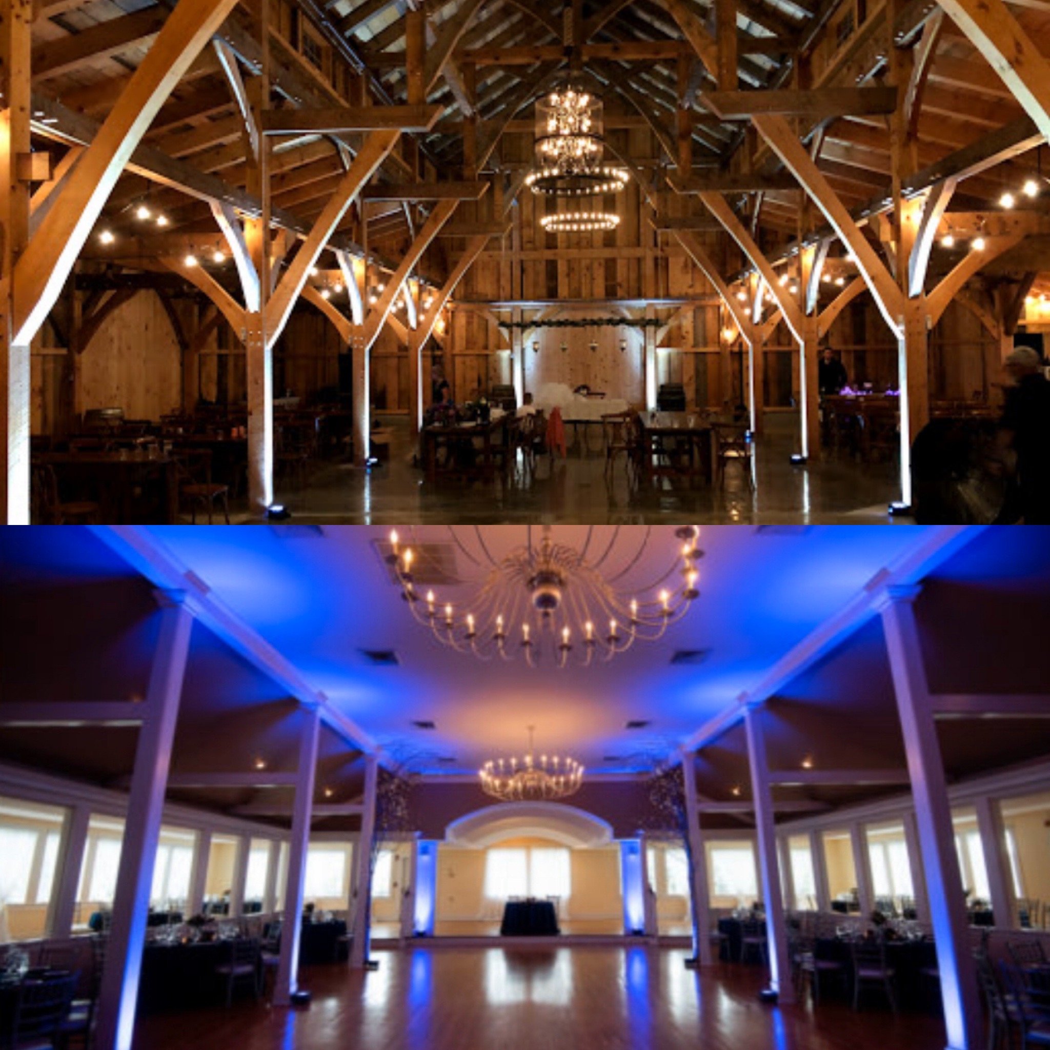 Greywacke Meadows Barn Uplighting