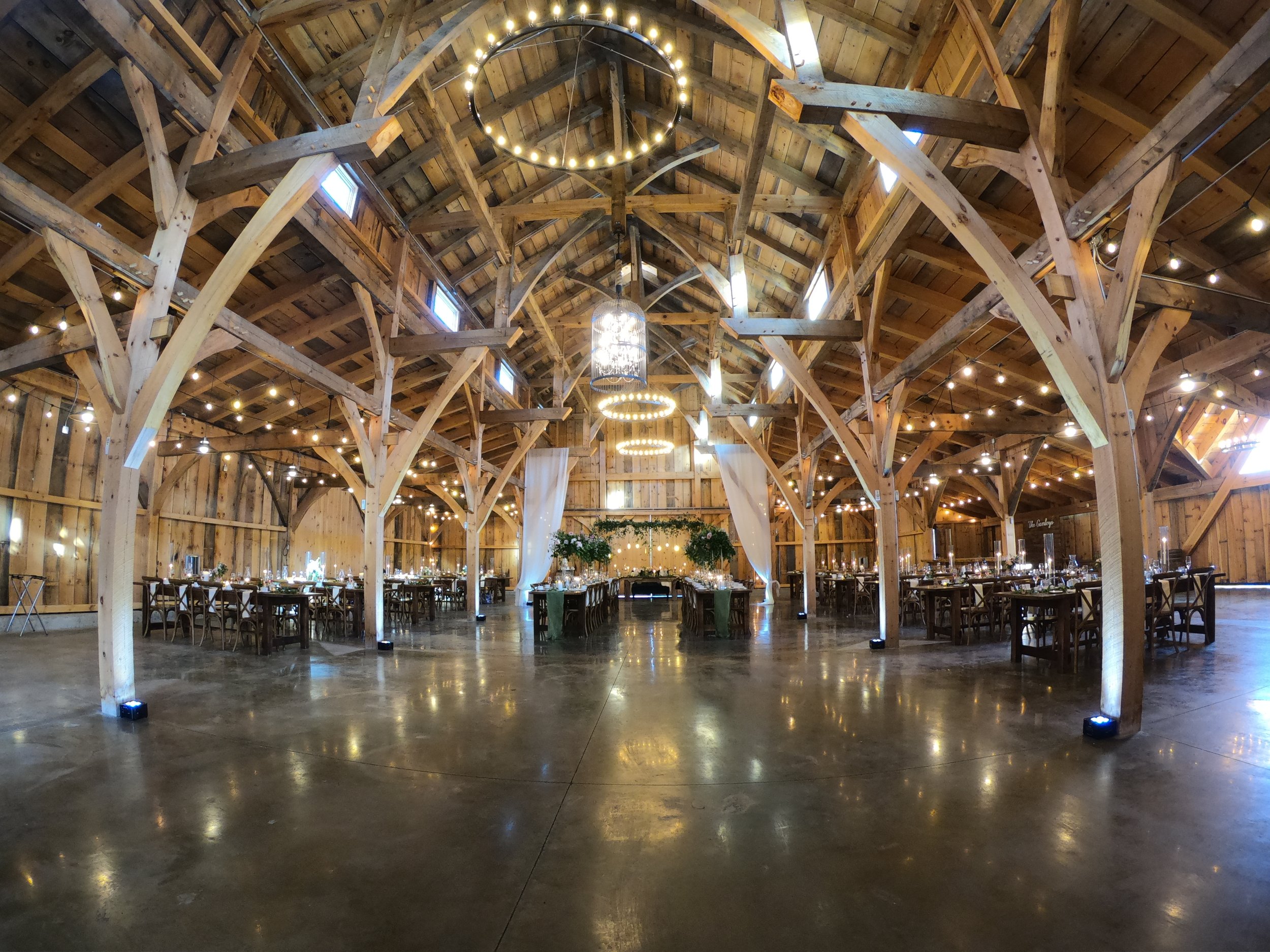 Barn at Lord Howe Valley Uplighting