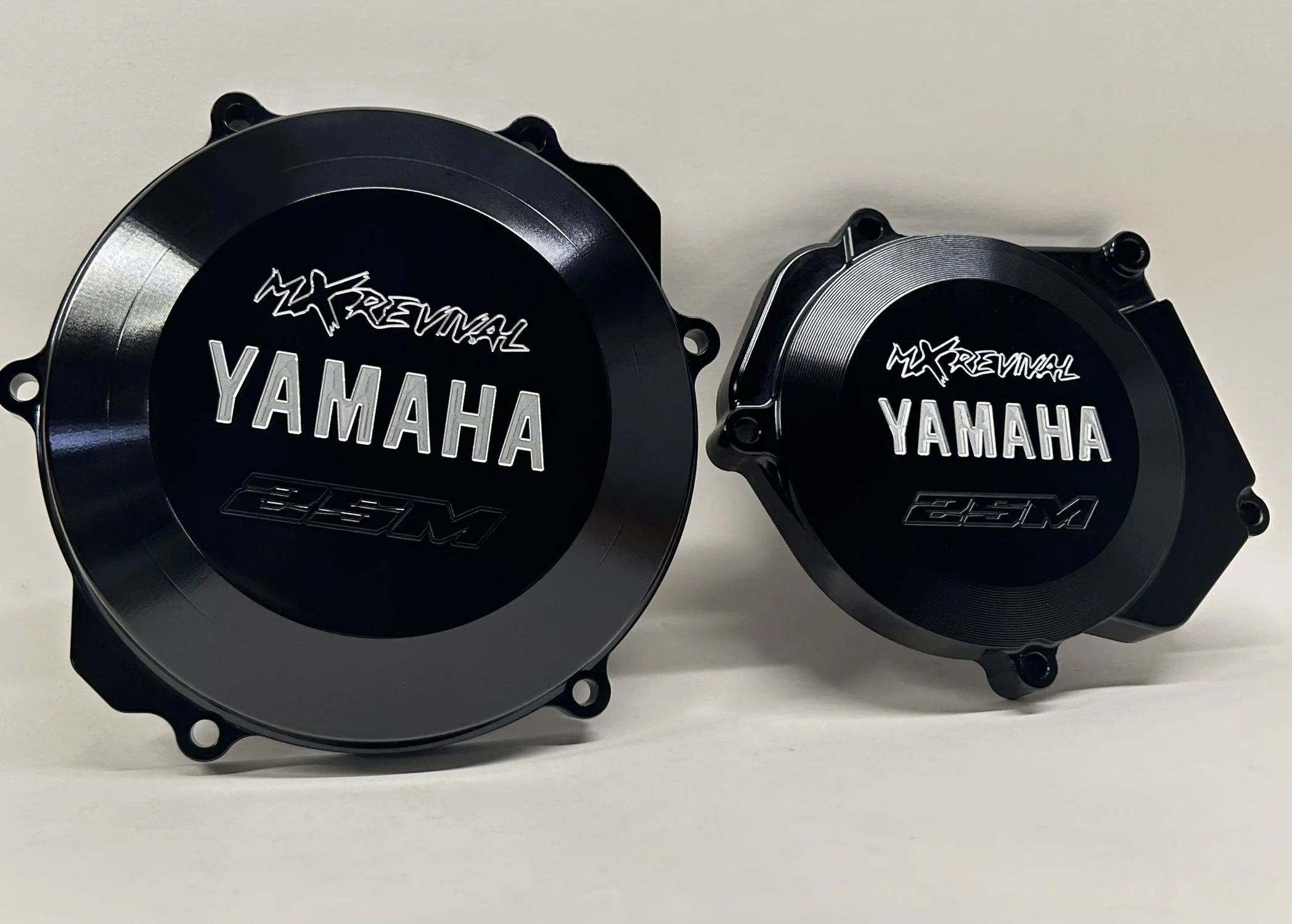 2SM Performance Billet Ignition Cover and Clutch Cover Set for 99-25 Yamaha YZ250