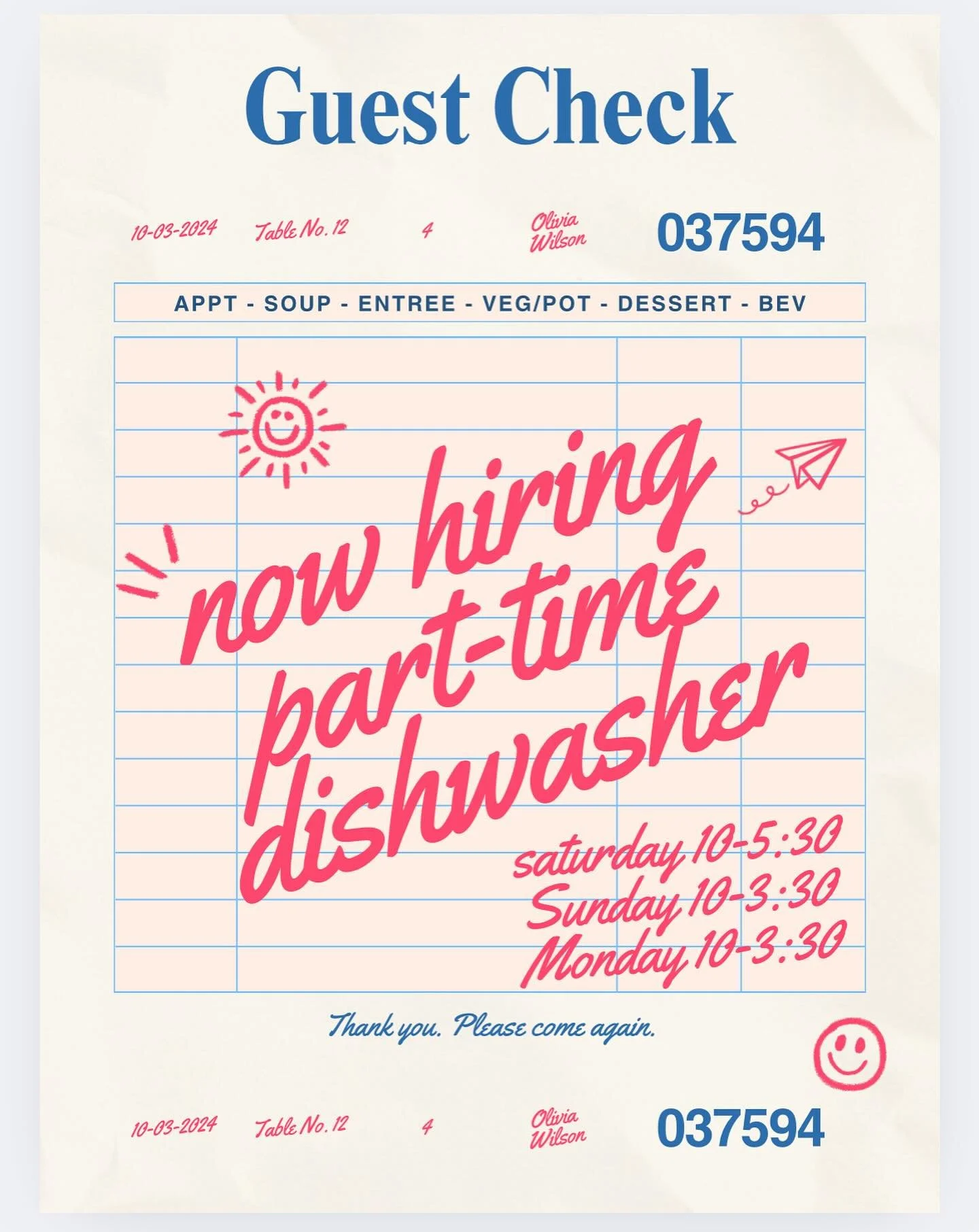 It&rsquo;s fun! It&rsquo;s easy! It&rsquo;s fast paced! Awesome hours! Great team!! 👊