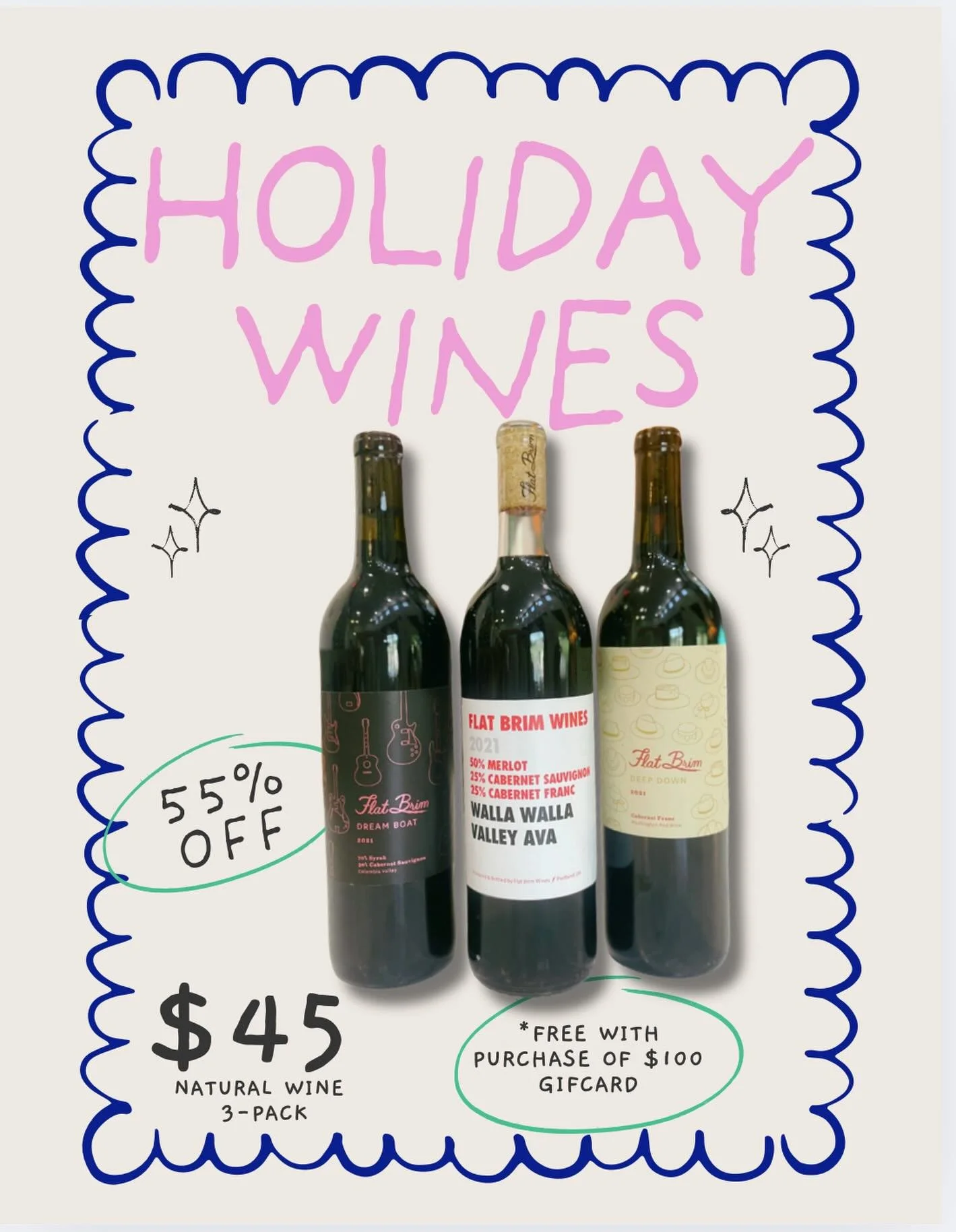 Screaming Wine Deal happening right now!! 

The holidays get busy &mdash; hosting, cooking, gifting&hellip; it all adds up. So we&rsquo;re making at least one part of the season super easy with a screaming wine deal you won&rsquo;t want to miss.

Mak