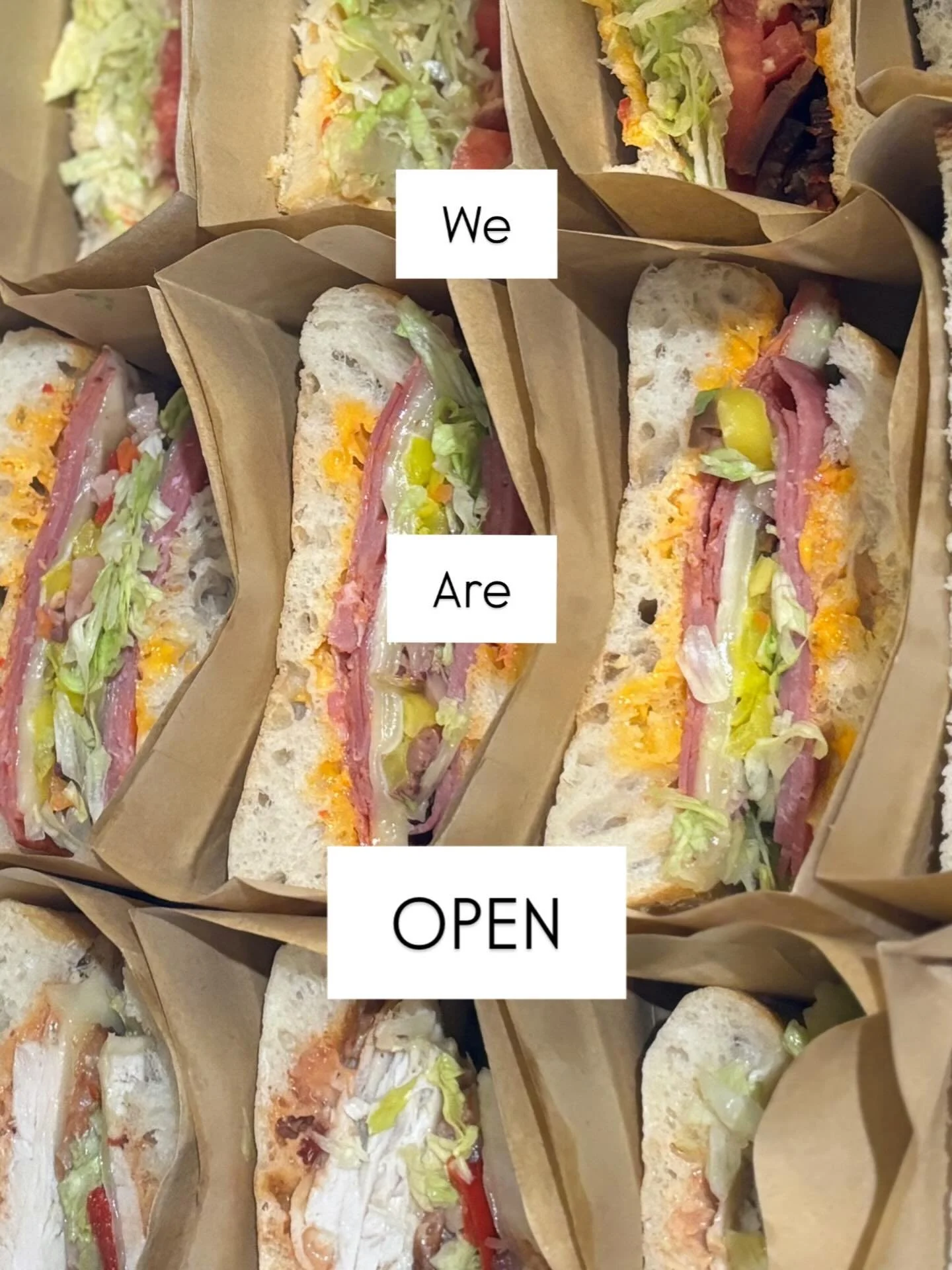 Here all day with a little somethjng for everyone 😉. Pop in with the family or get it delivered.