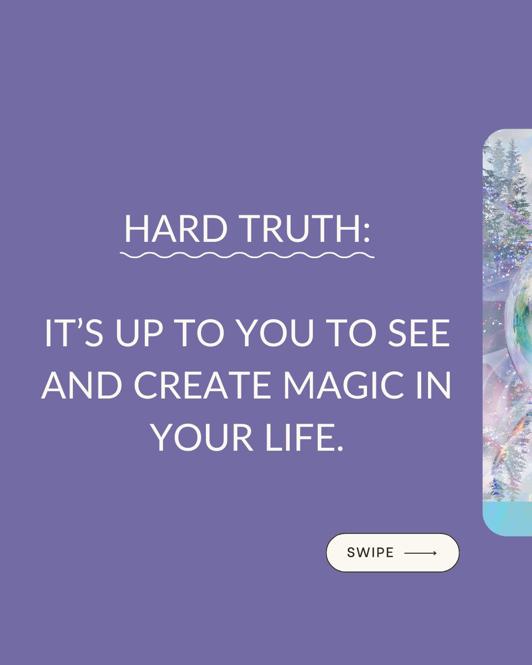 How can you infuse your daily routine with intention and joy?⁠
⁠
I put a few ideas on the final slide, but I'd love to hear from you.⁠
⁠
Where do YOU see magic in the mundane?⁠
⁠
How do YOU create that for yourself?⁠
⁠
Let's make the comments on this