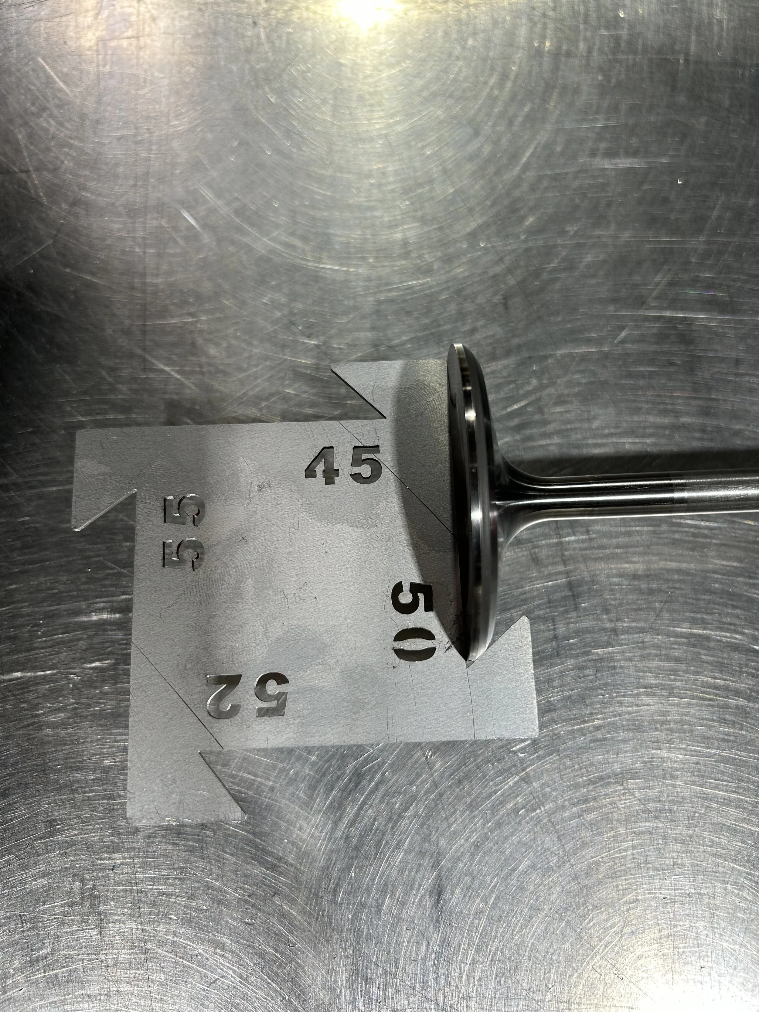 VALVE SEAT ANGLE CHECKING TOOL