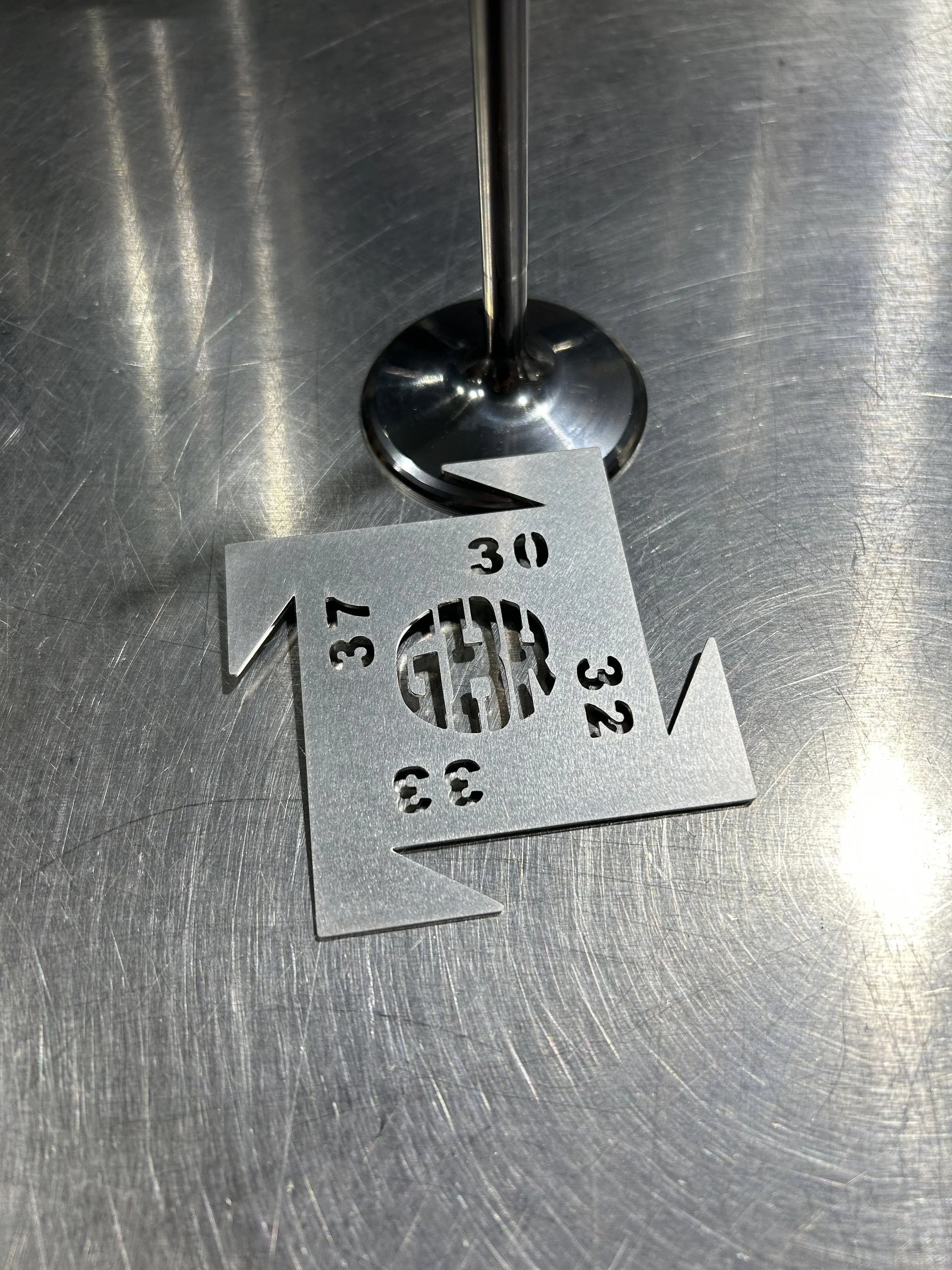 VALVE BACK CUT ANGLE TOOL