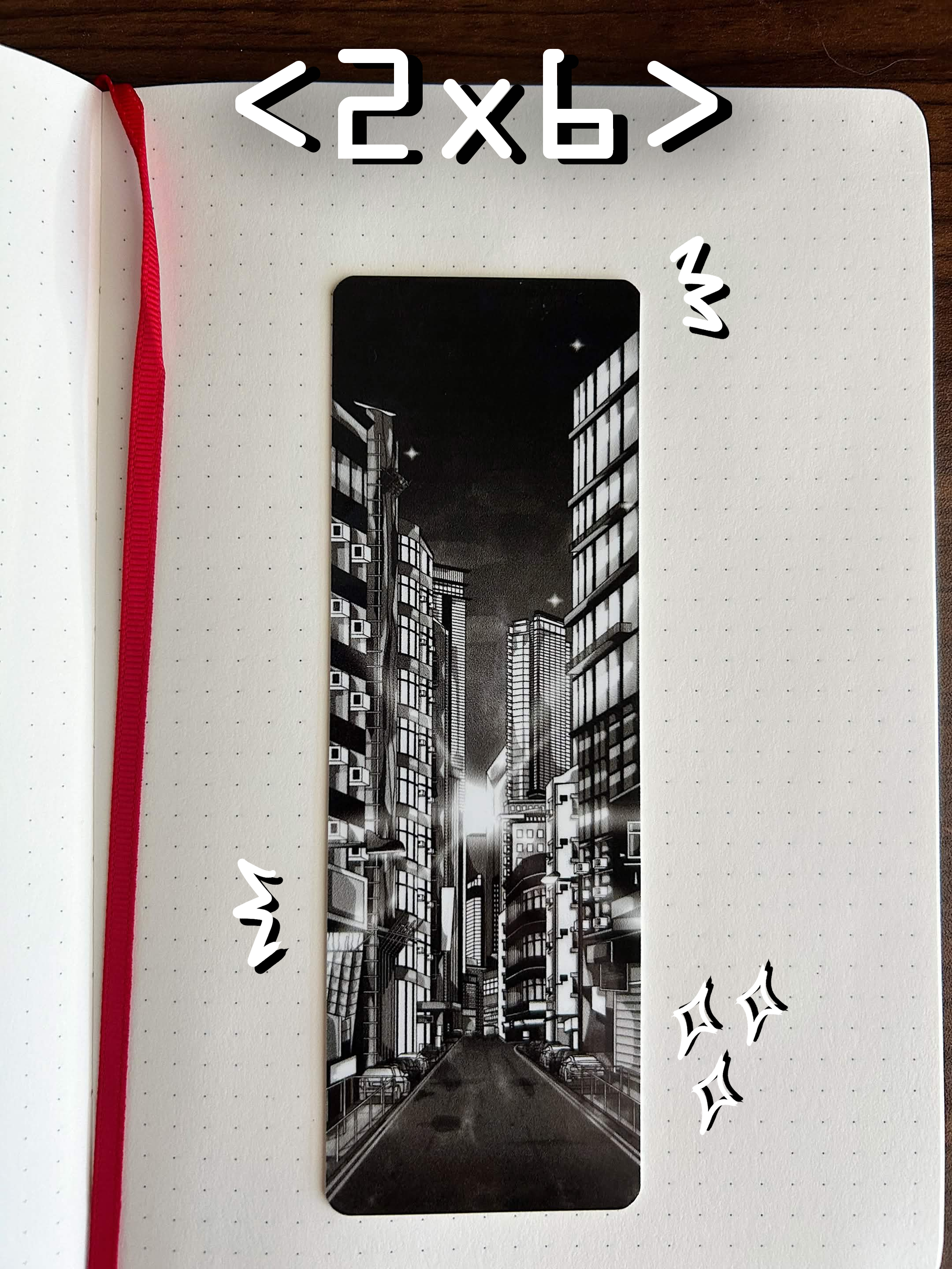 City at Sunrise Bookmark