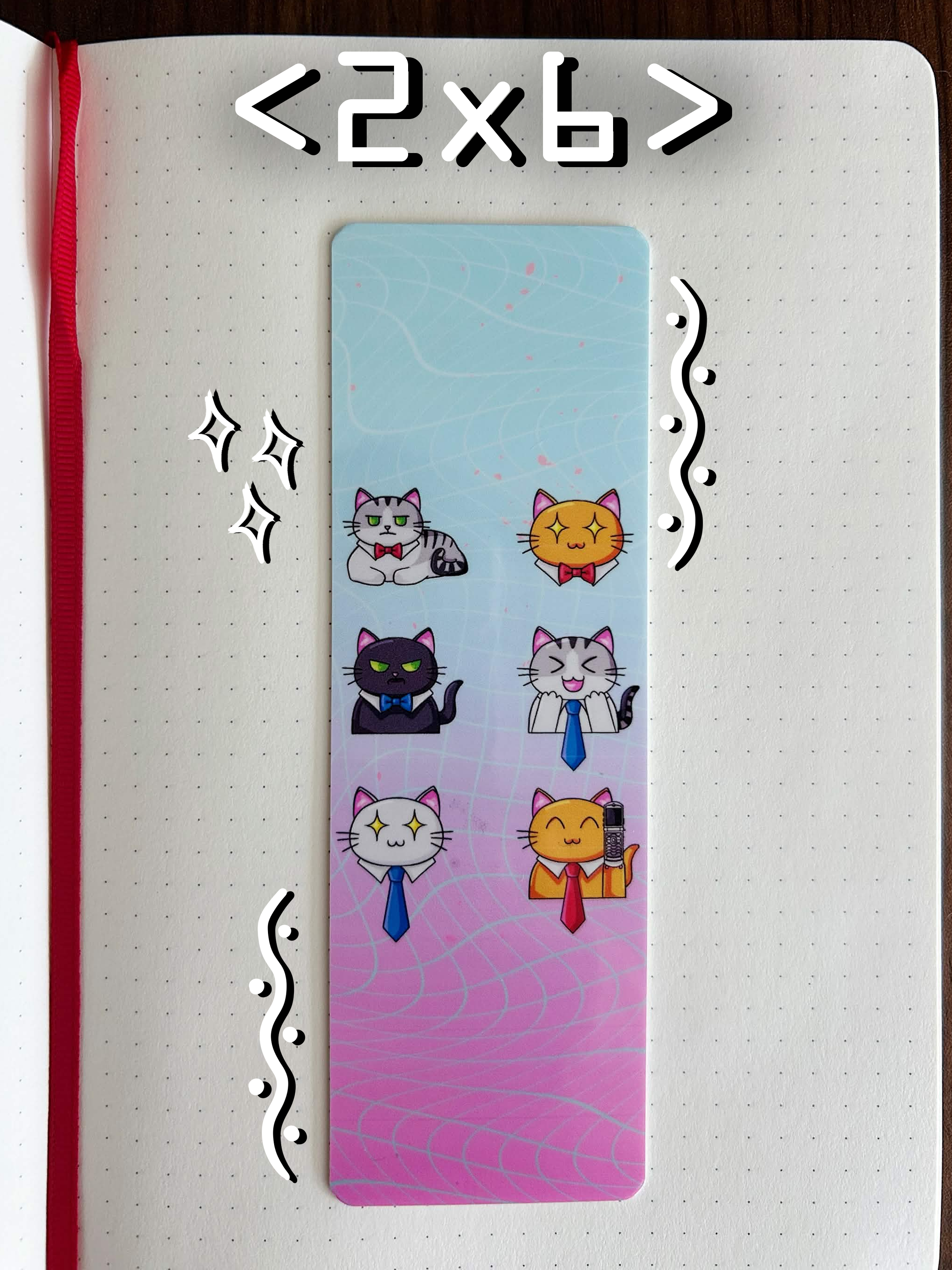 Office Cats Bookmark