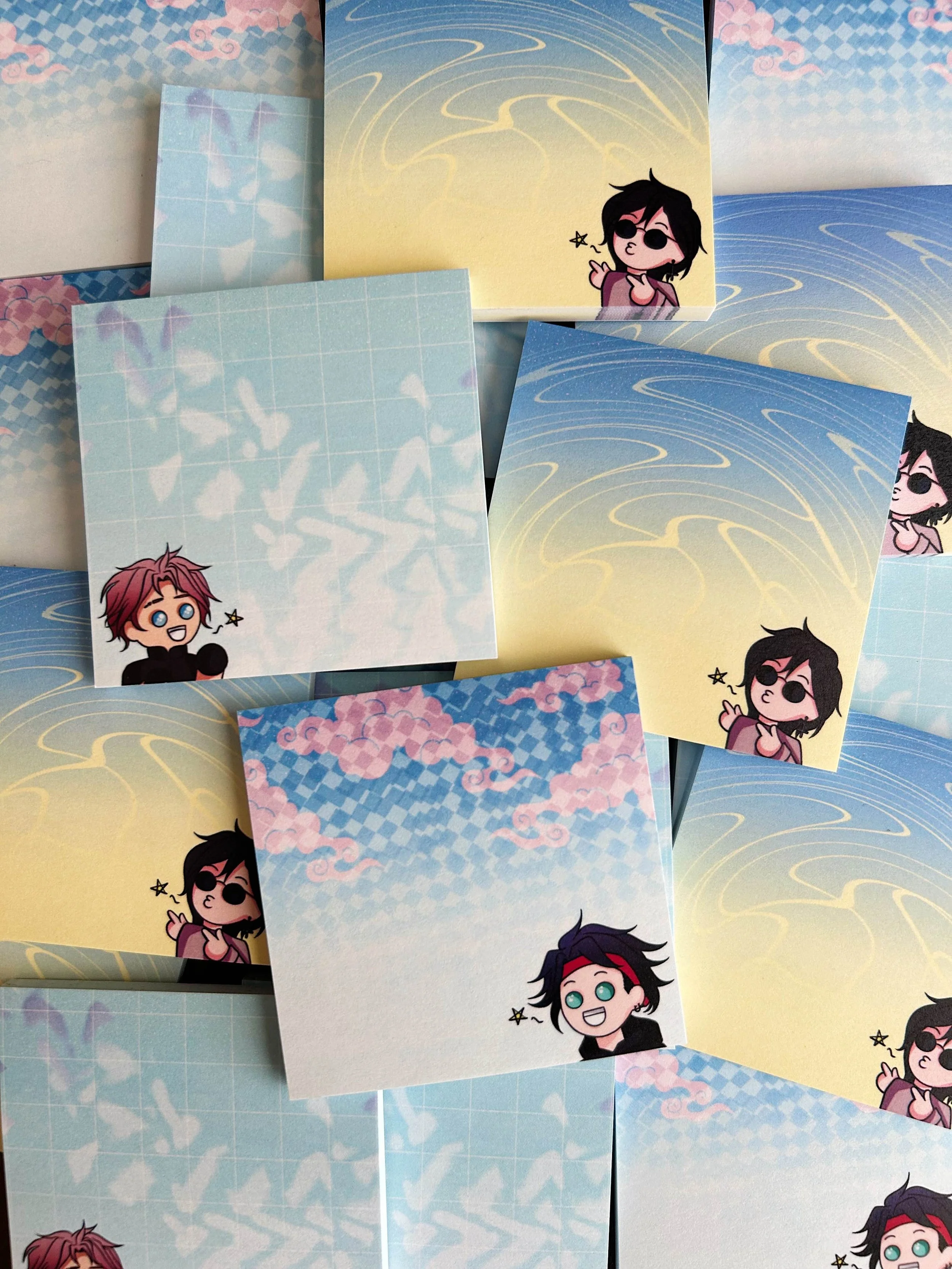 3" x 3" sticky notes