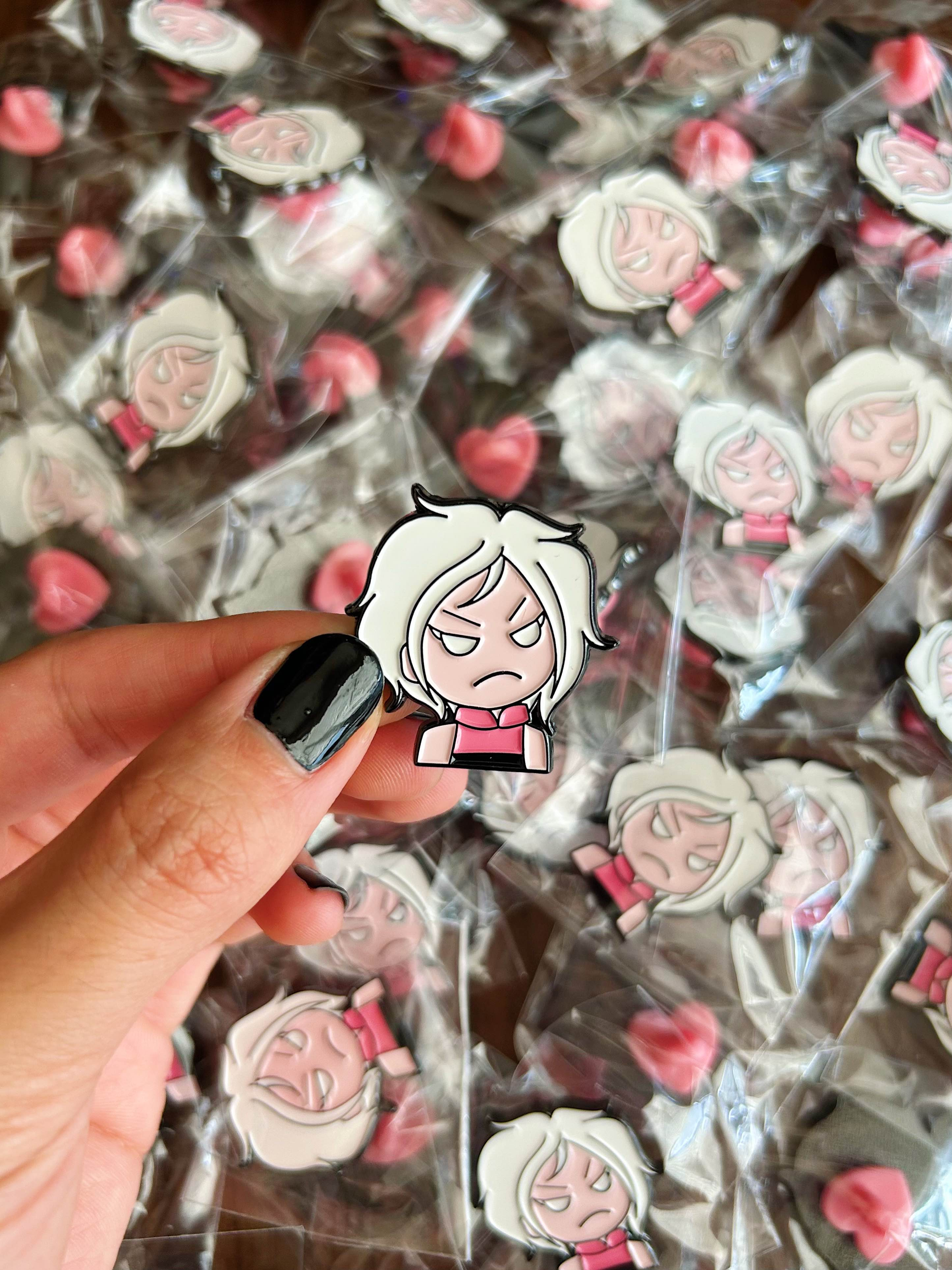 1" x1" soft enamel pins