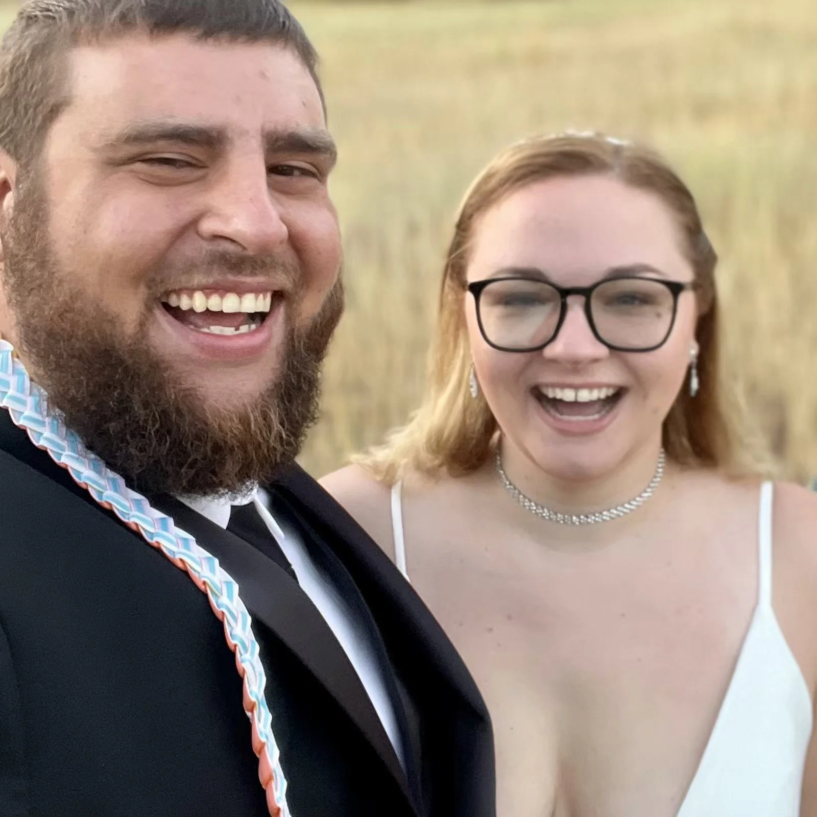 Thoughtful sunrise ceremony by Glacier National Park