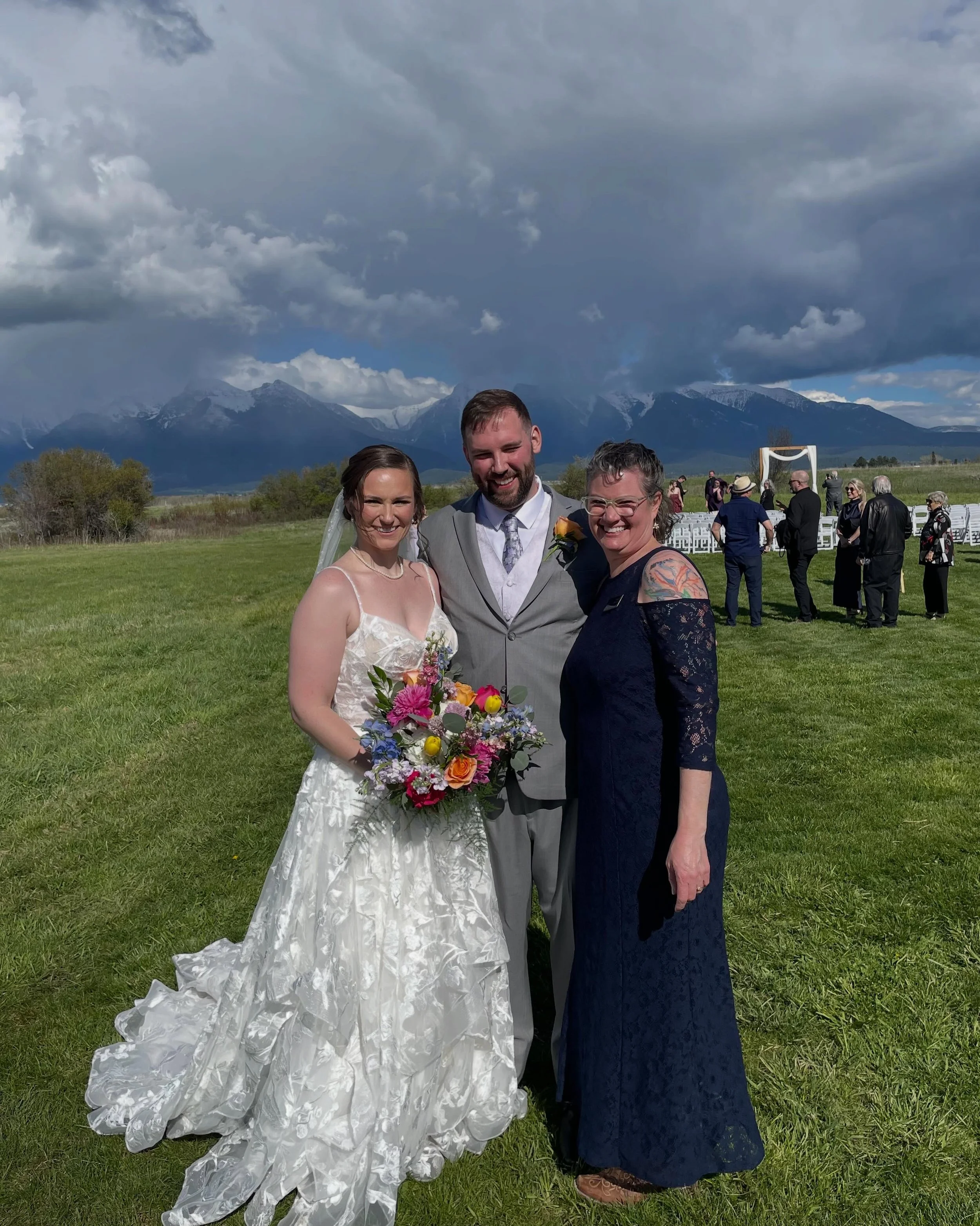 What a stunningly beautiful April afternoon! I was so delighted to join this gathering of family and friends to share sweet sentiments and celebrate the union of this delightful couple. Congratulations Devon and Nate! May your lives be filled with jo
