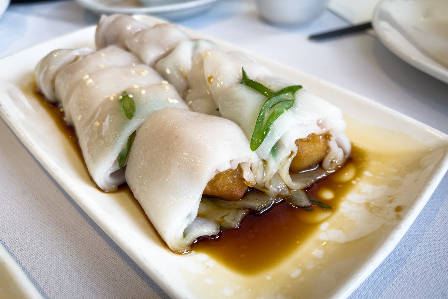  Fried dough cheung fun: My go-to cheung fun dish now I can't have the prawn one anymore. 
