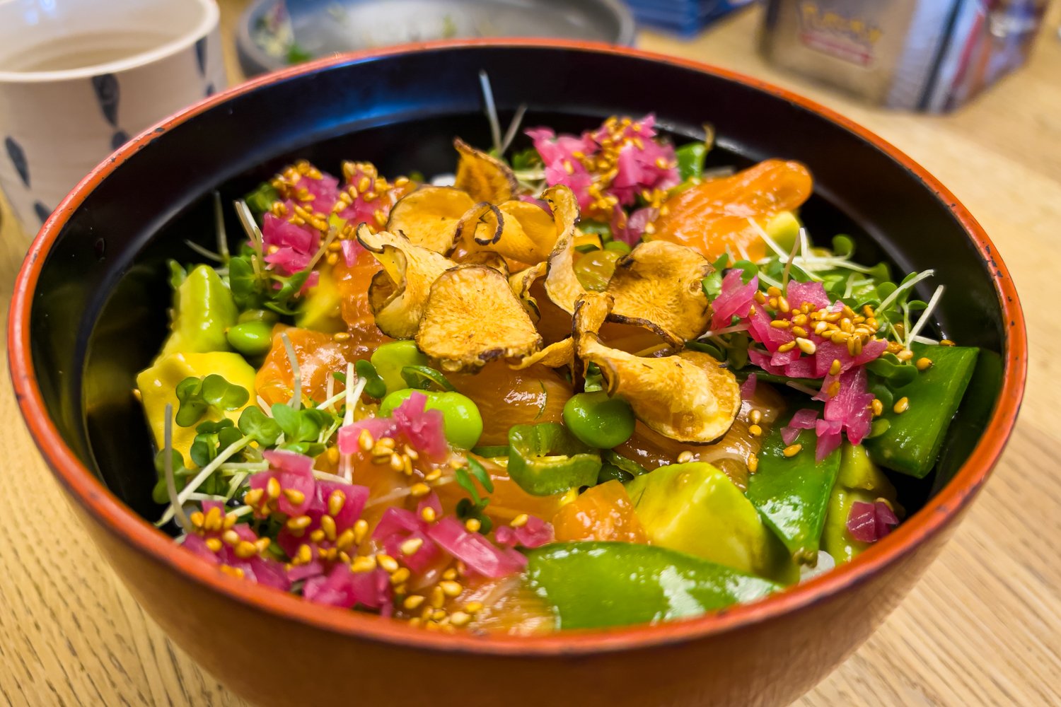  A Beautiful Mess: Fresh and tasty - not just a picture for IG - this was a good take on the classic chirashi dish. 